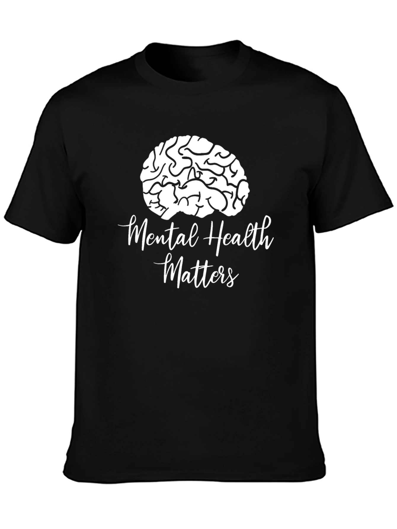 Mental Health Matters Black T-Shirt