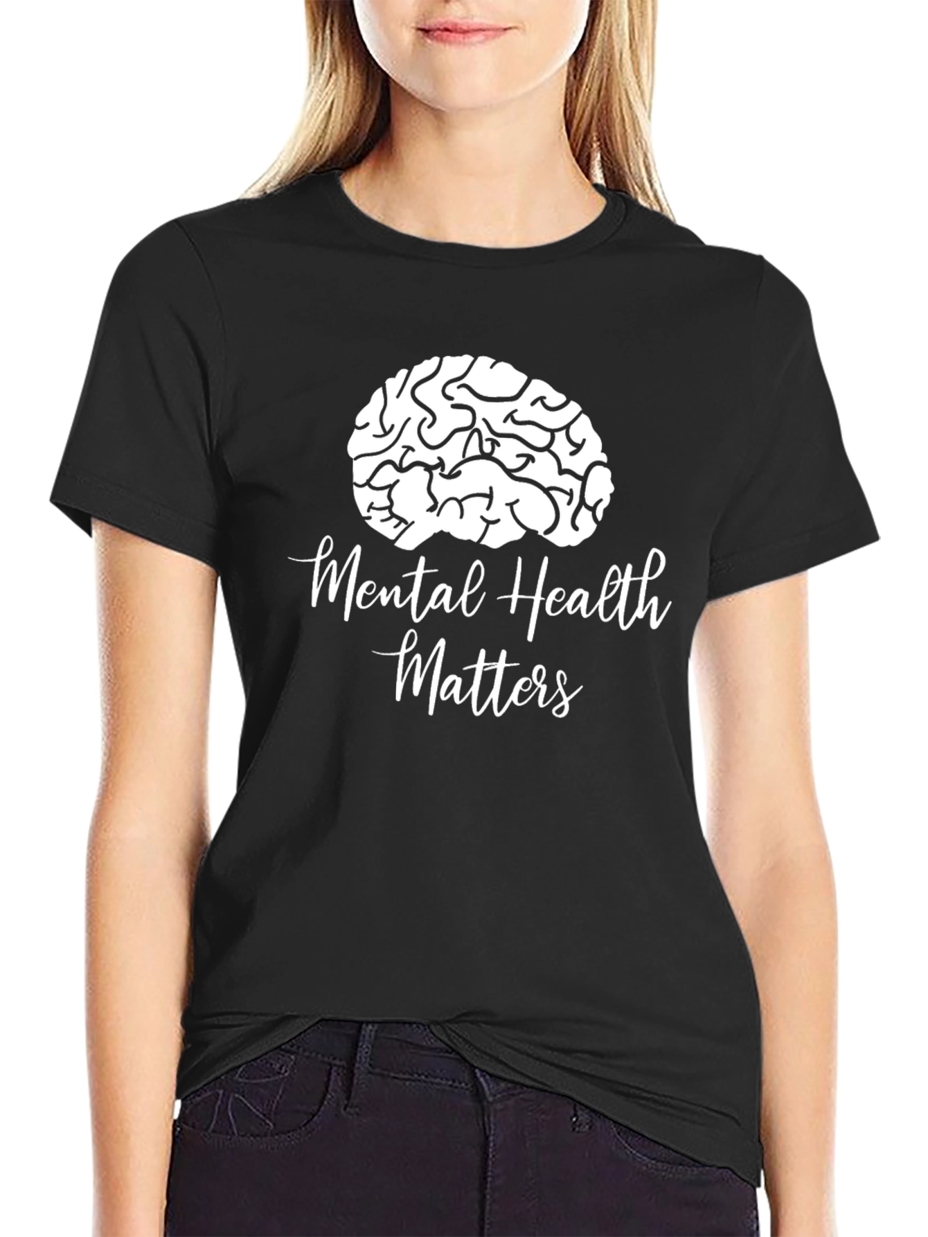 Mental Health Matters Black T-Shirt