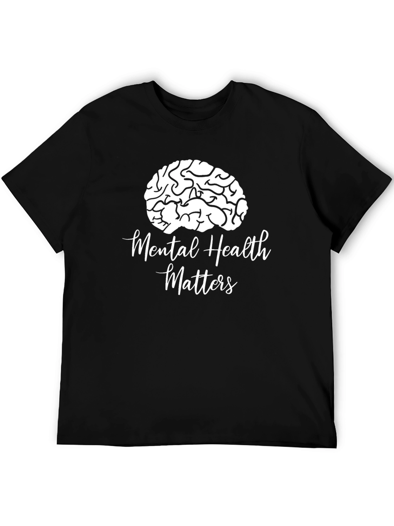 Mental Health Matters Black T-Shirt