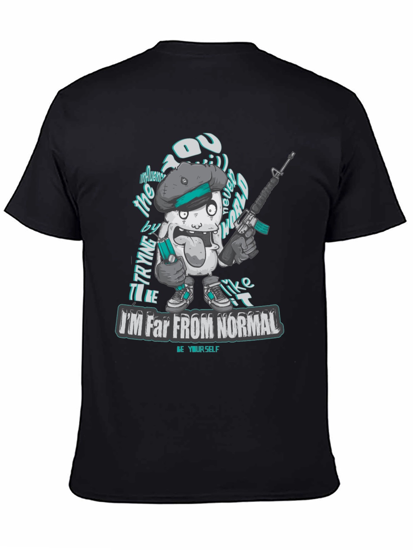 Unique Im Far From Normal Graphic Tee