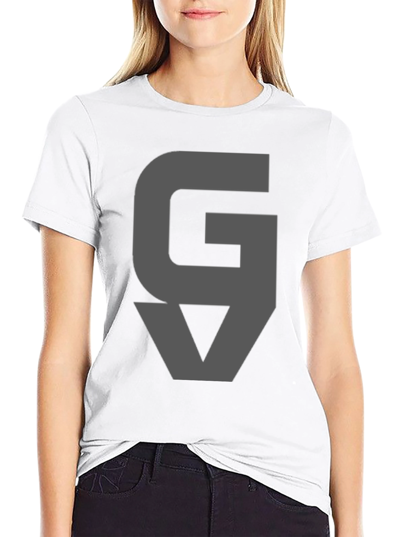 GV Logo T-Shirt - Modern Graphic Tee