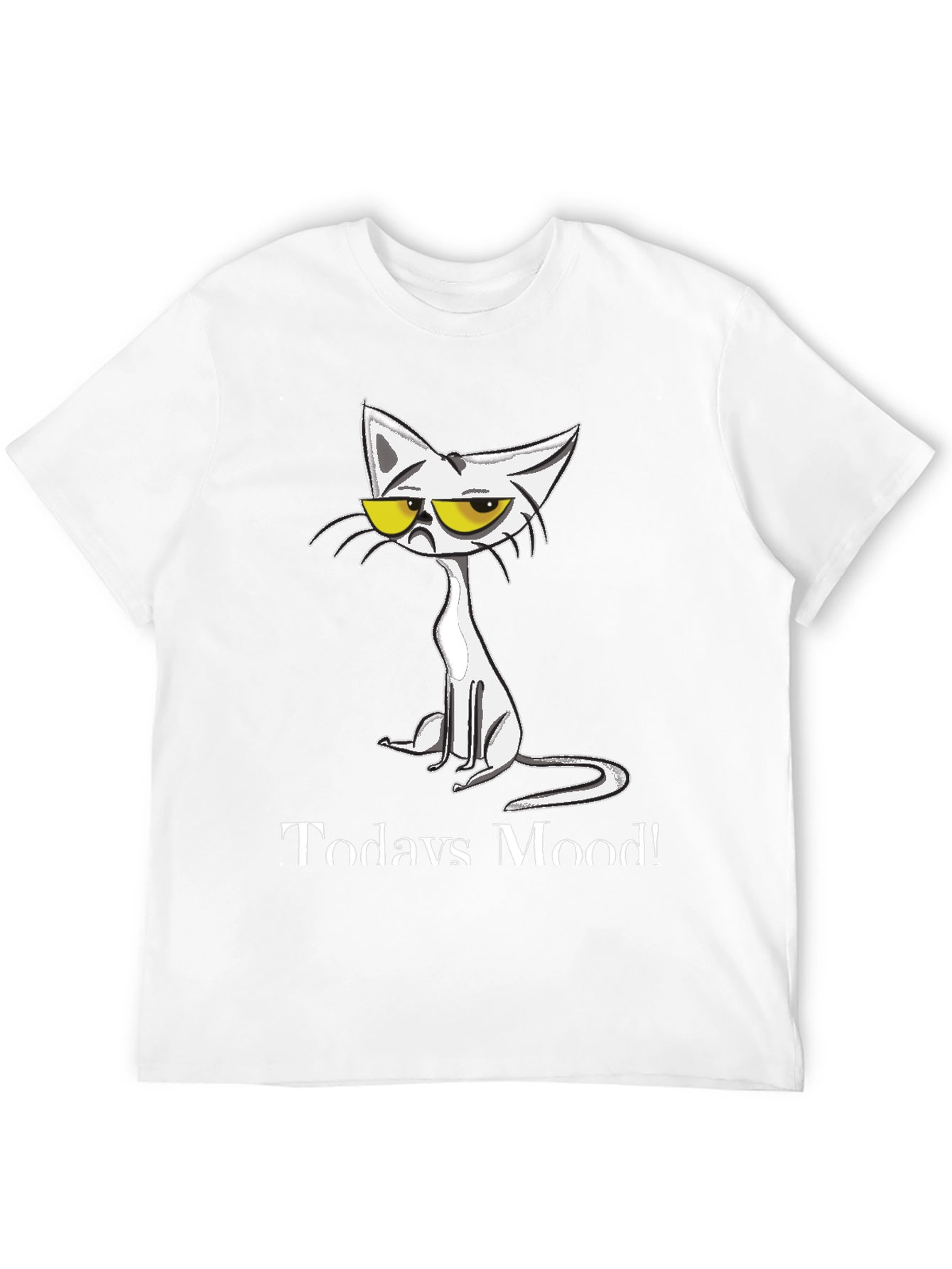 Grumpy Cat T-Shirt - Todays Mood Funny Tee