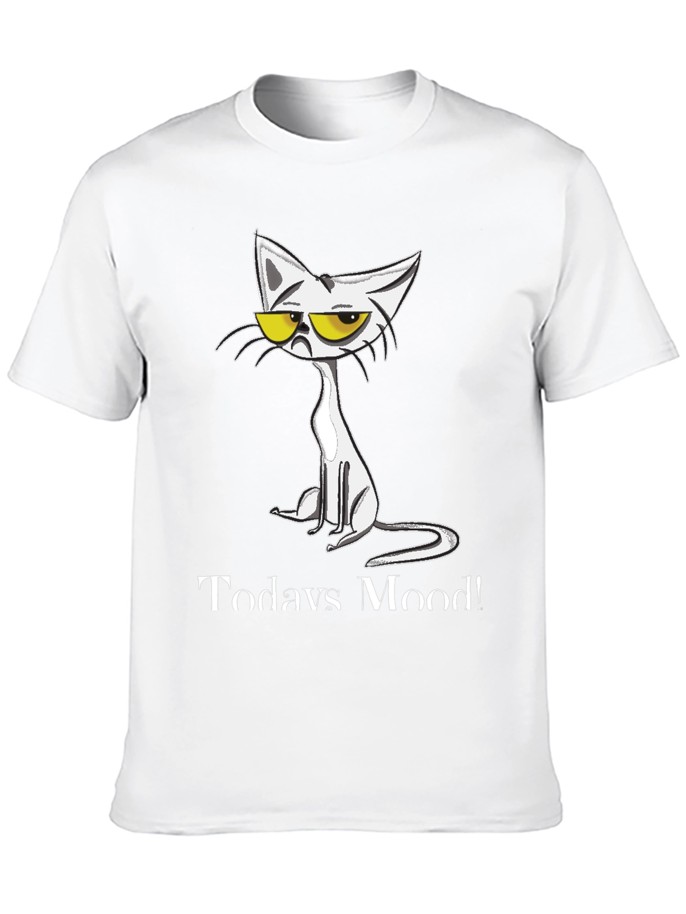 Grumpy Cat T-Shirt - Todays Mood Funny Tee
