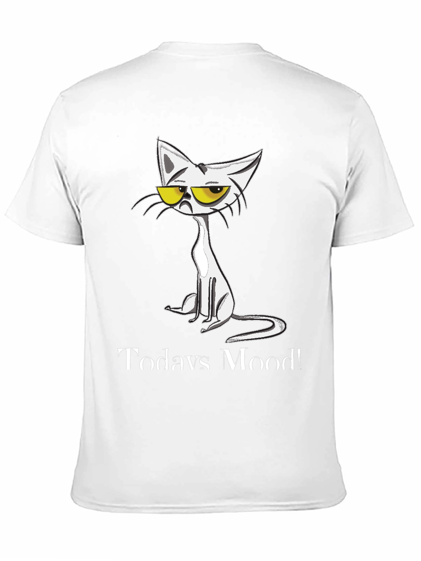 Grumpy Cat T-Shirt - Todays Mood Funny Tee