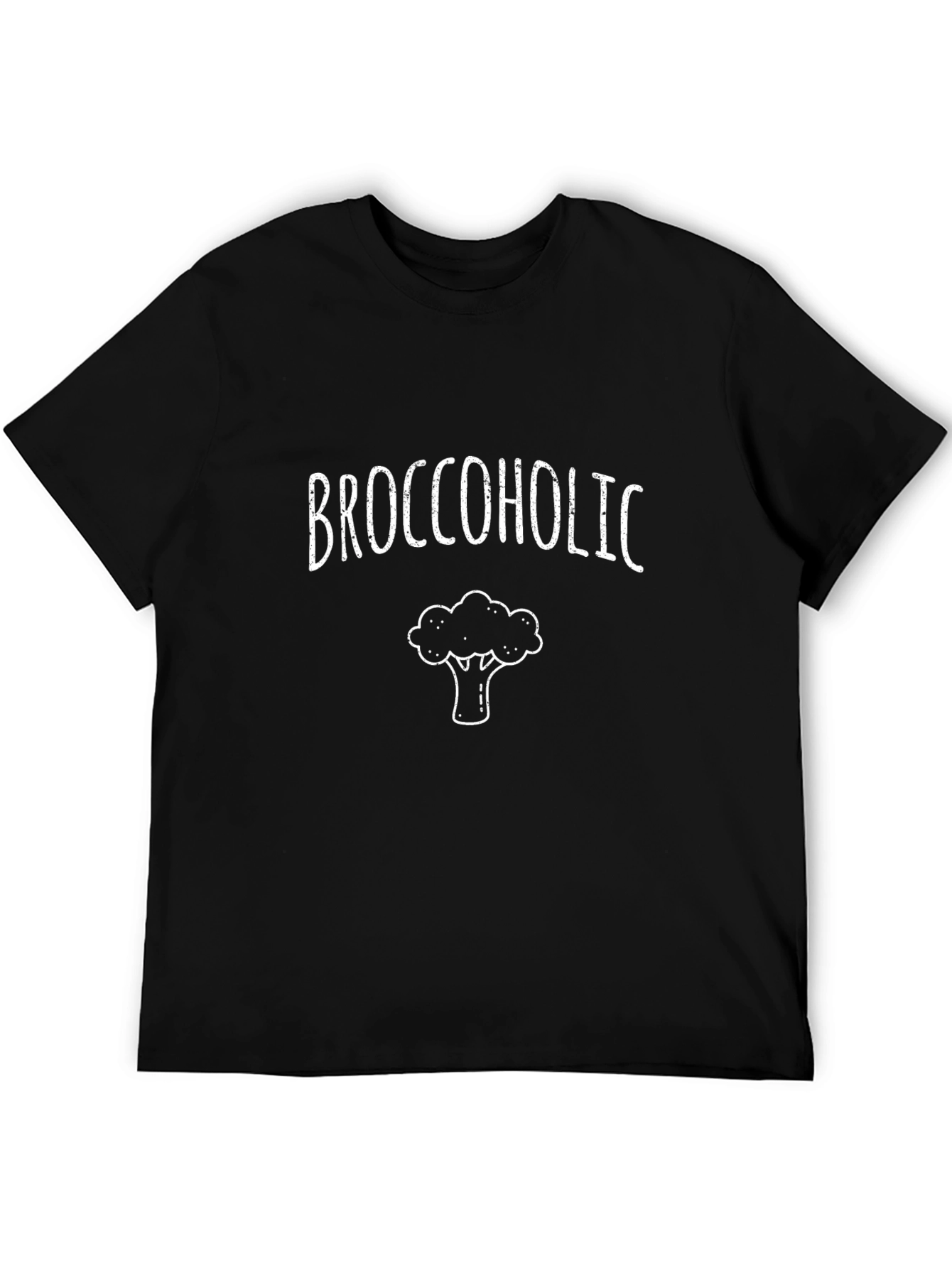 Broccoholic Graphic Tee - Funny Broccoli Lover T-Shirt