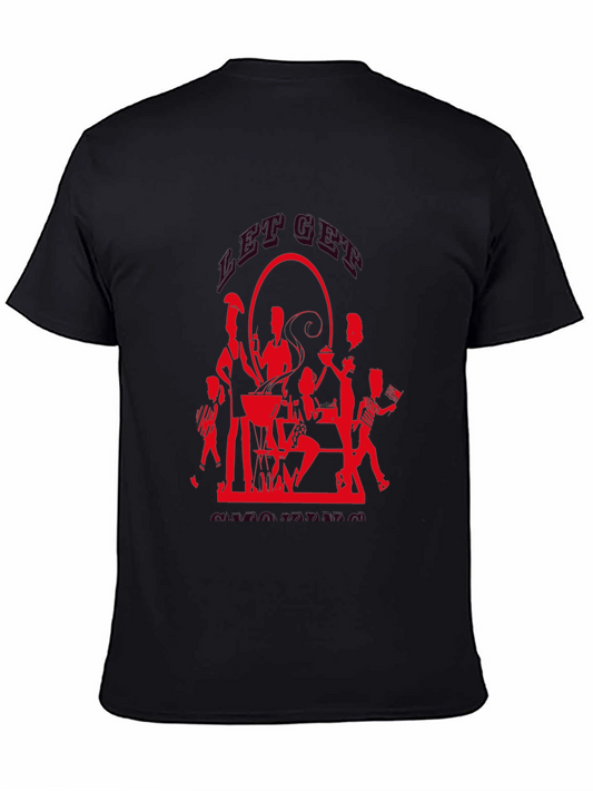 BBQ Silhouette Graphic T-Shirt