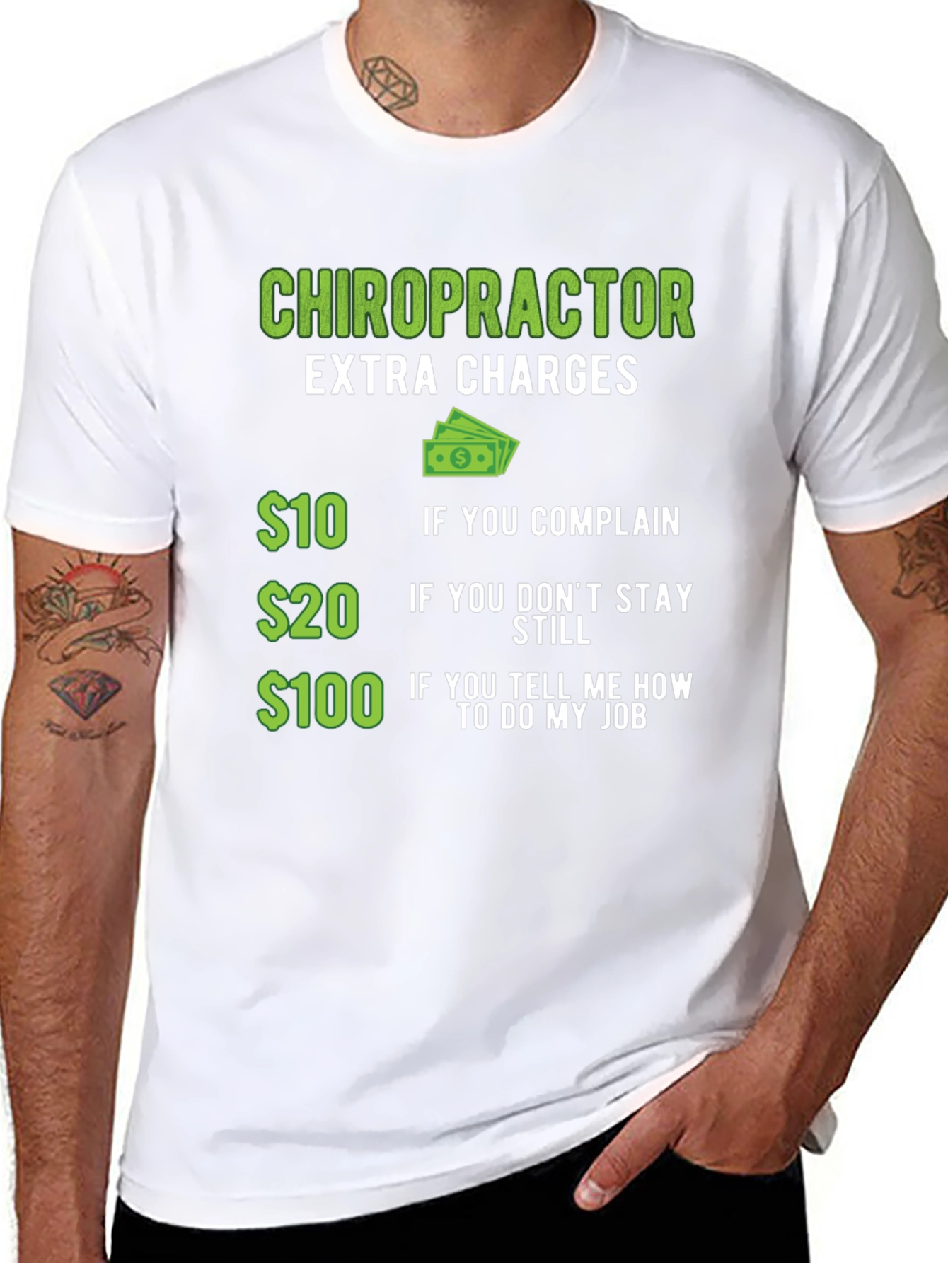Chiropractor Extra Charges T-Shirt