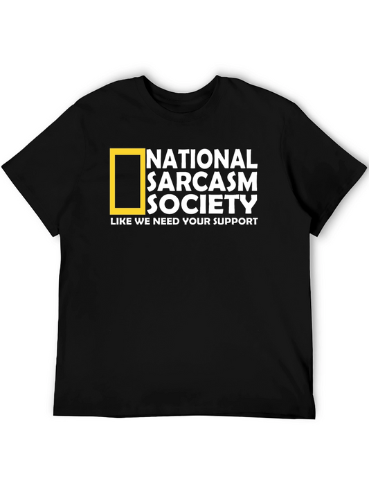 Sarcasm Society Tee - Funny Graphic T-Shirt