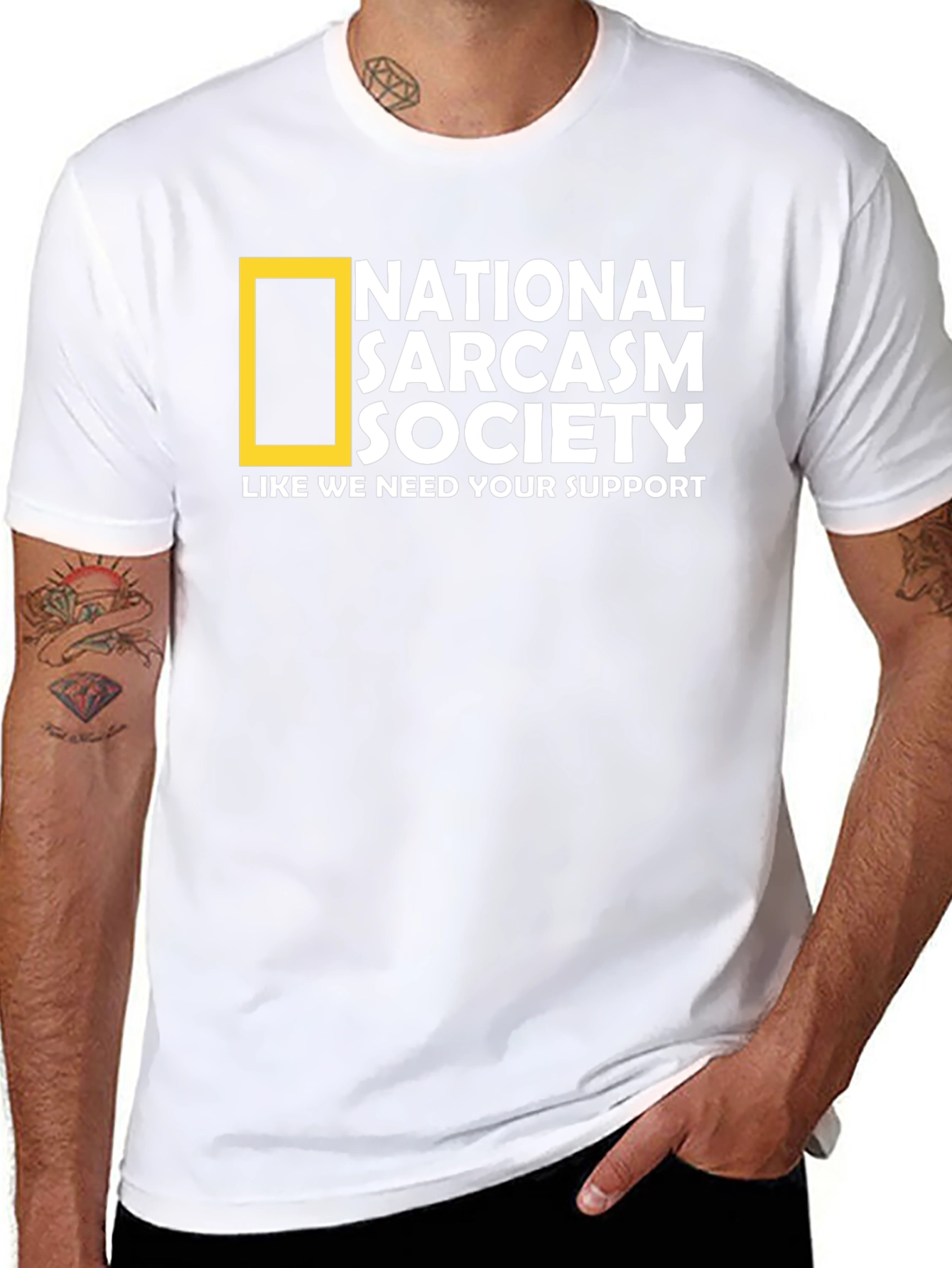 Sarcasm Society Tee - Funny Graphic T-Shirt