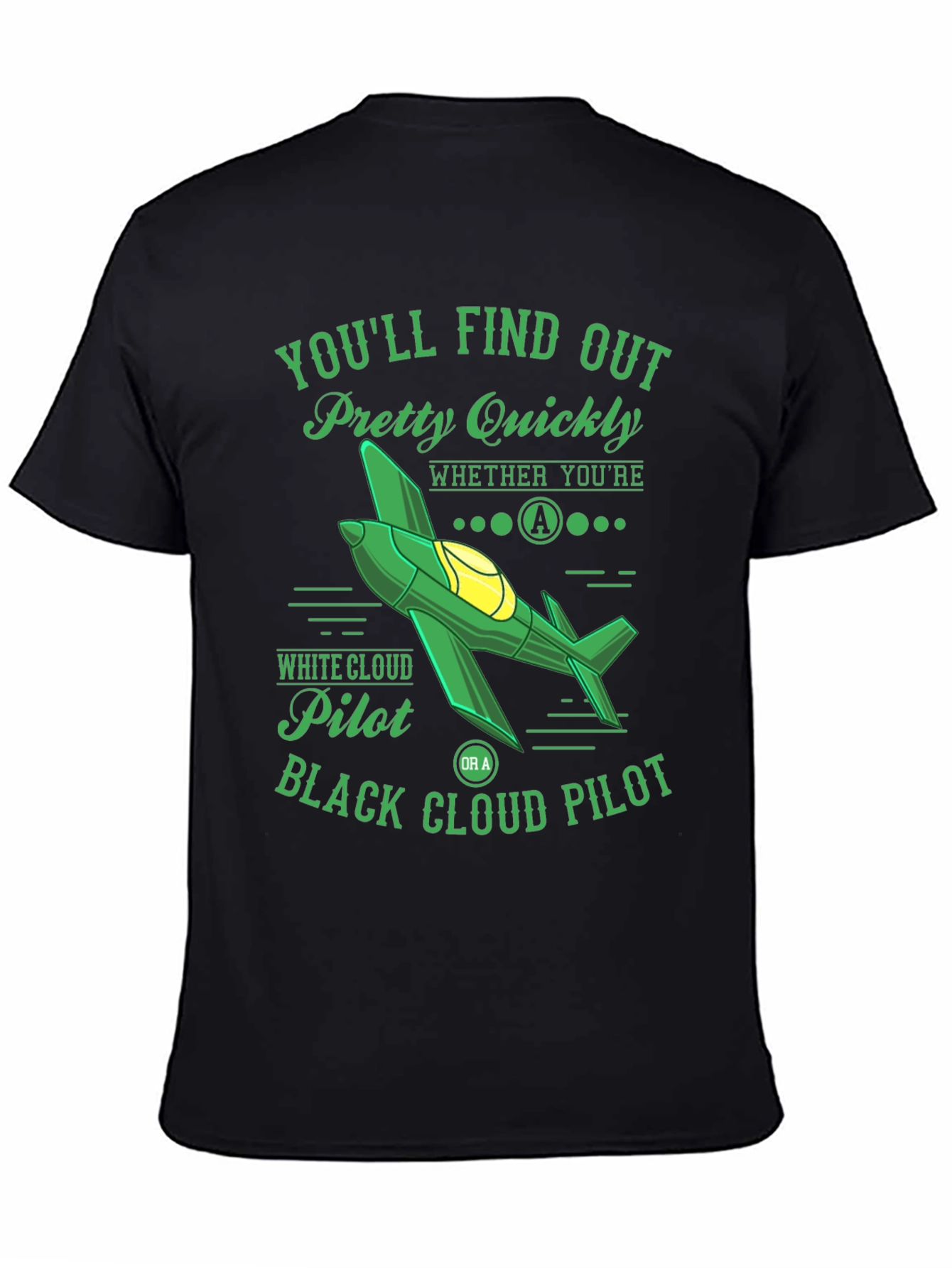 Pilot T-Shirt: Youll Find Out Pretty Quickly