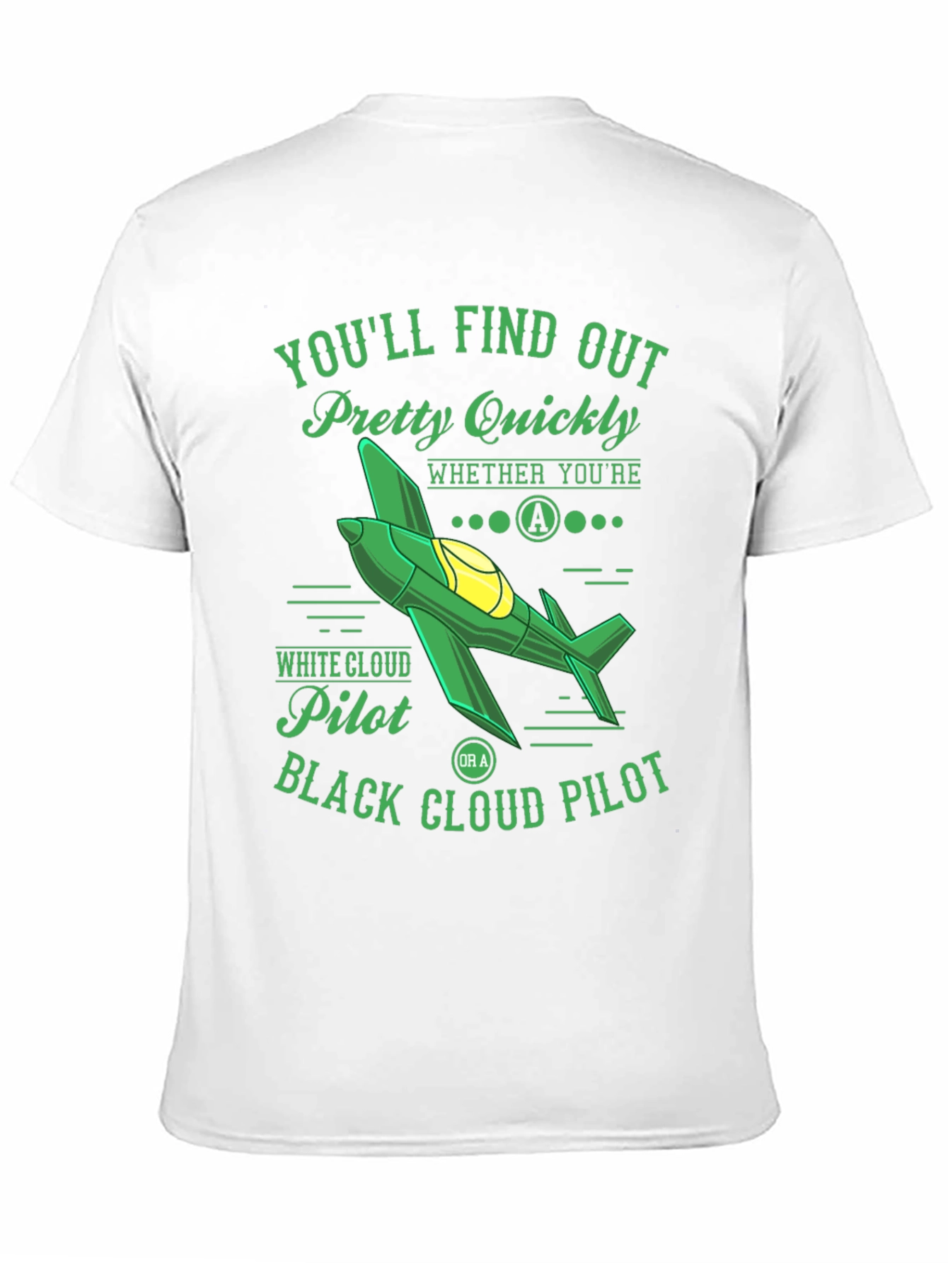 Pilot T-Shirt: Youll Find Out Pretty Quickly