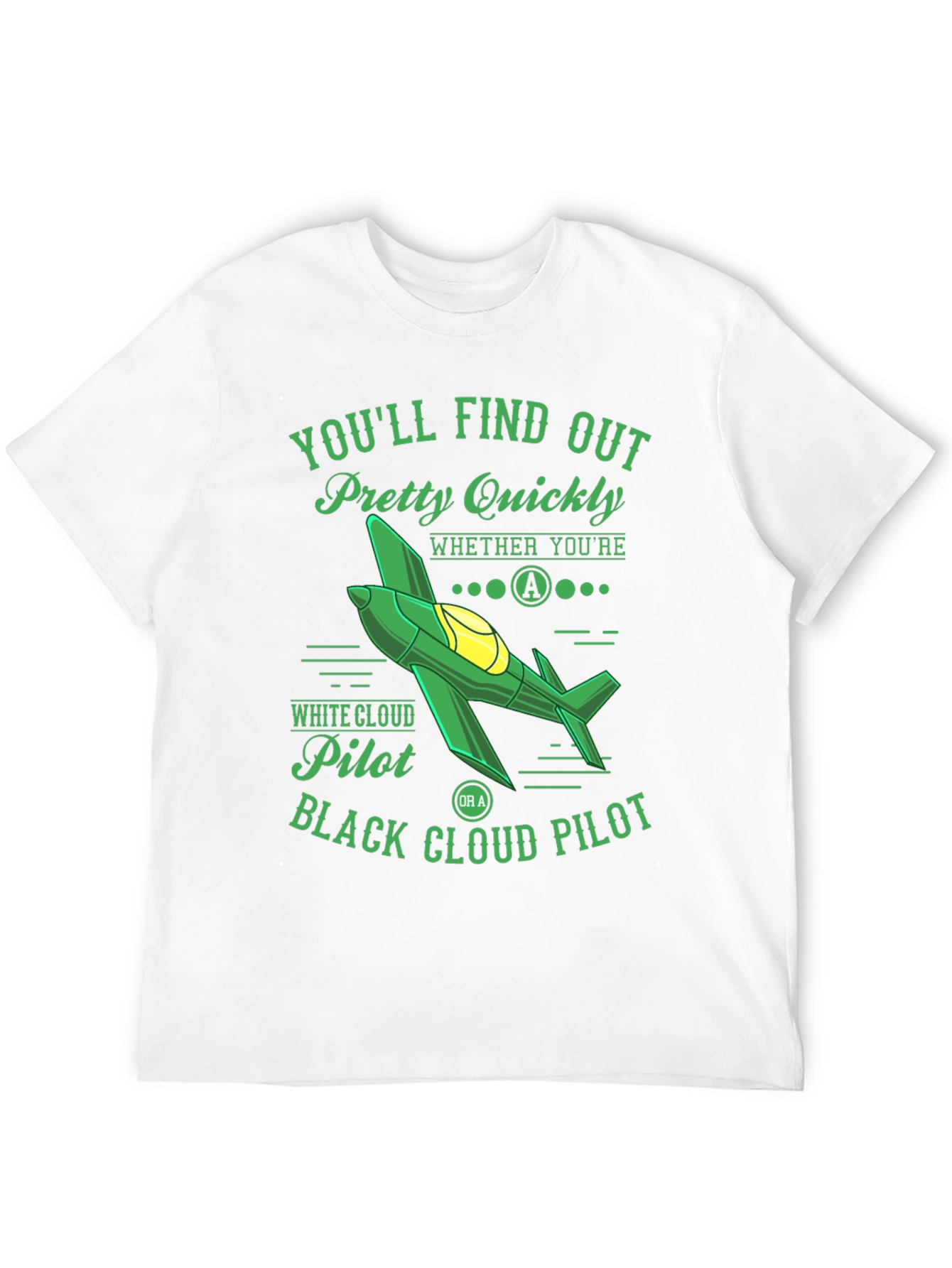 Pilot T-Shirt: Youll Find Out Pretty Quickly