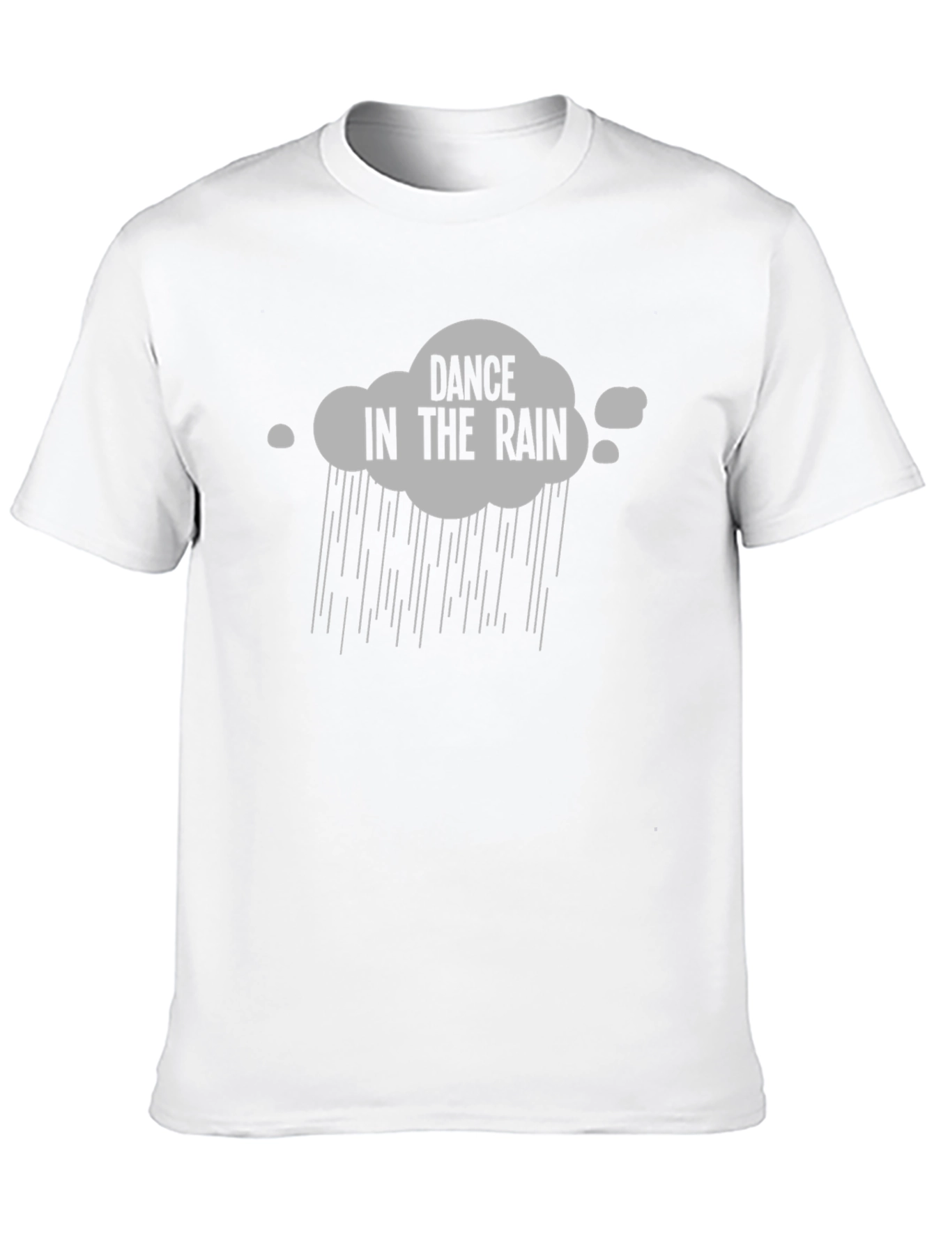 Dance in the Rain Graphic T-Shirt - Black
