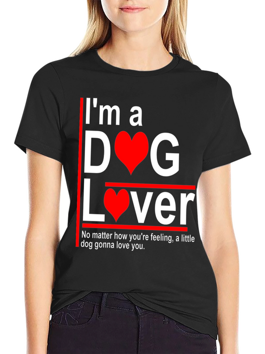 Im a Dog Lover Graphic T-Shirt - Cute Pet Tee