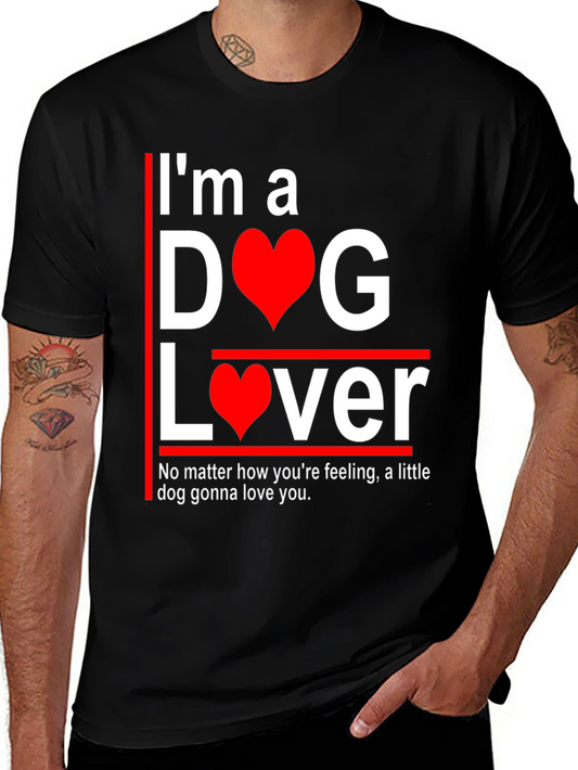 Im a Dog Lover Graphic T-Shirt - Cute Pet Tee
