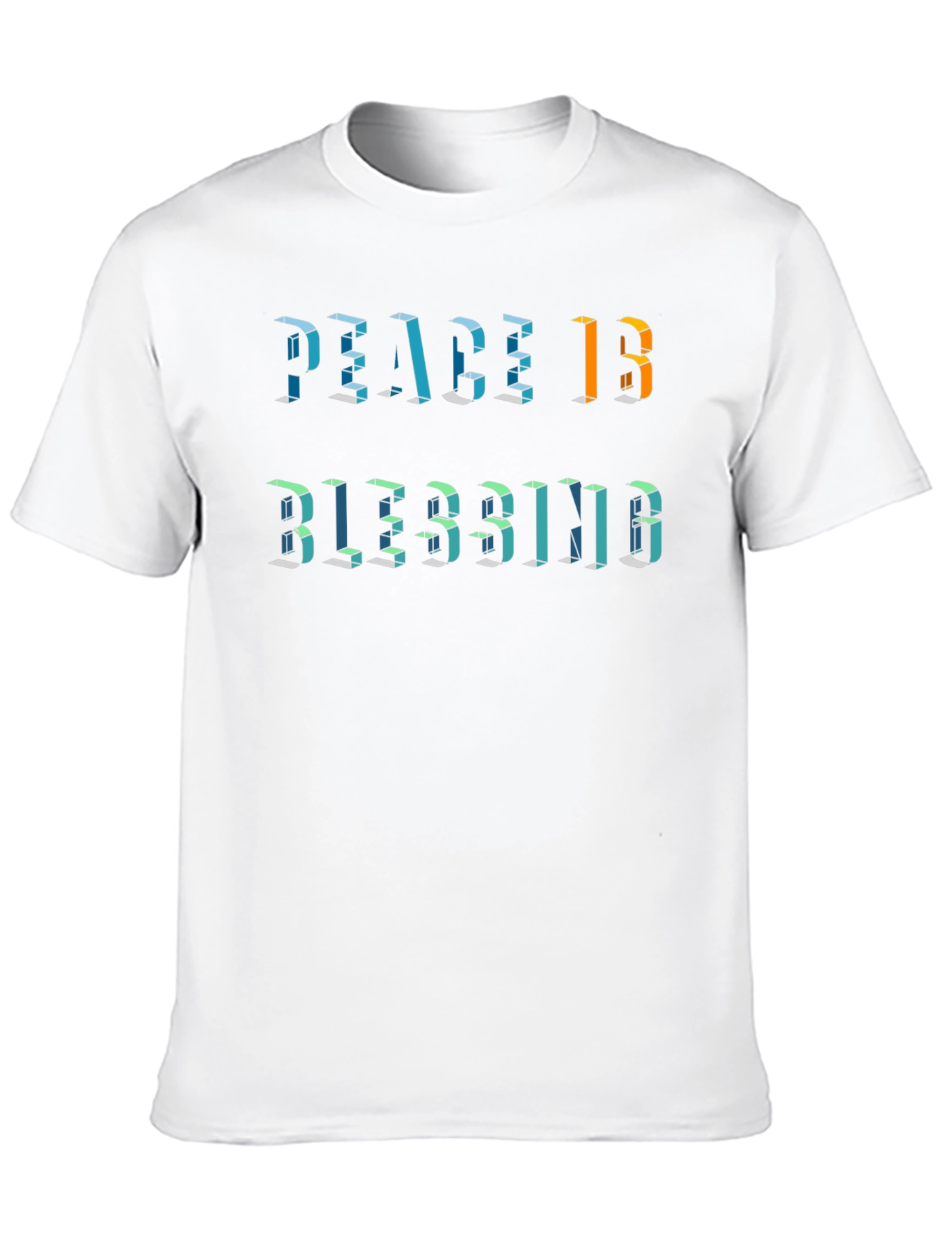 Peace Is Blessing Graphic T-Shirt