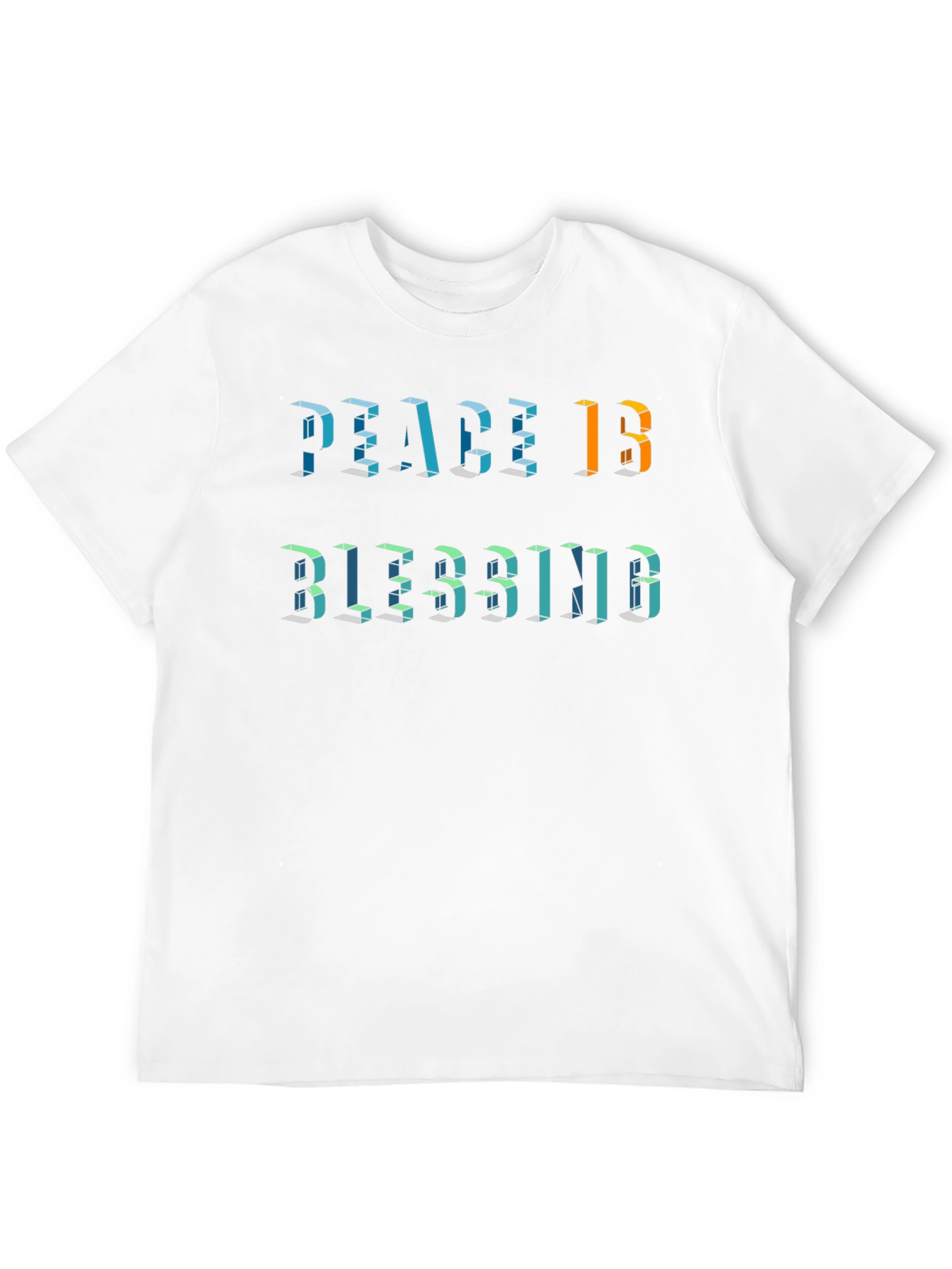 Peace Is Blessing Graphic T-Shirt