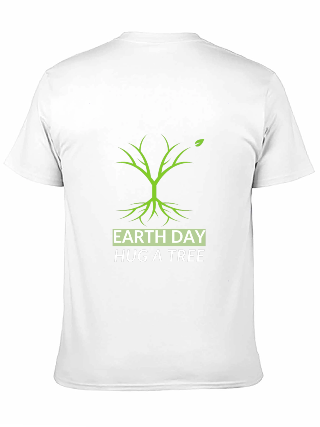 Earth Day Hug A Tree Black T-Shirt