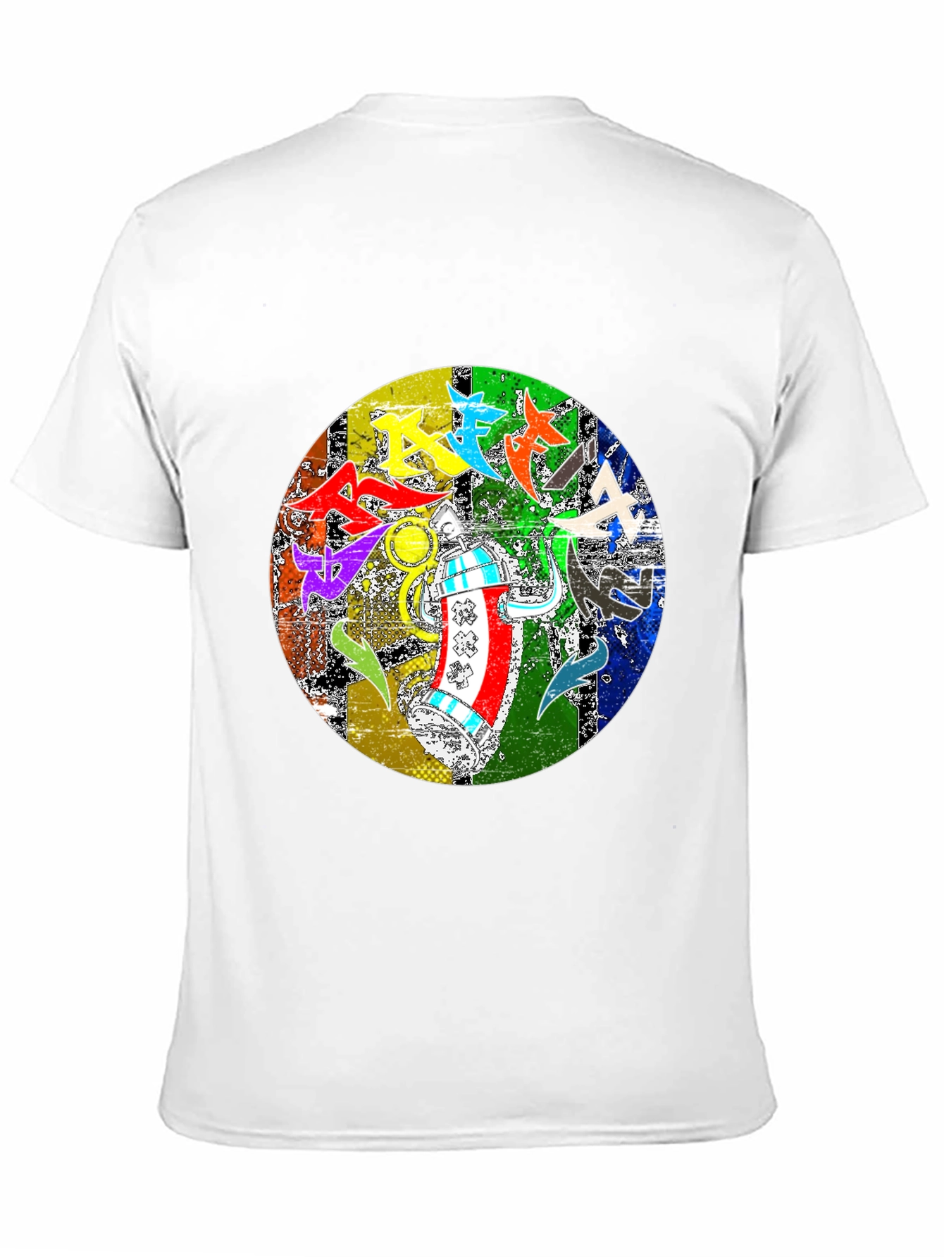 Graffiti Art Spray Paint Graphic Tee