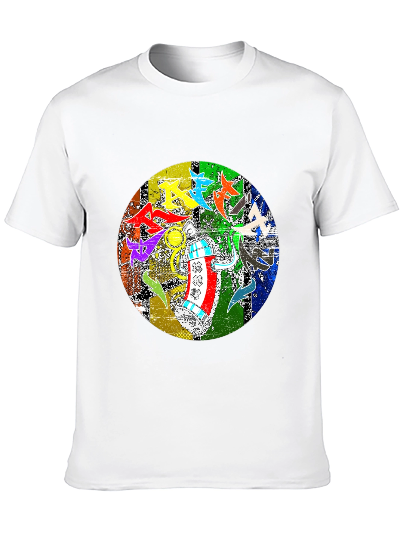 Graffiti Art Spray Paint Graphic Tee