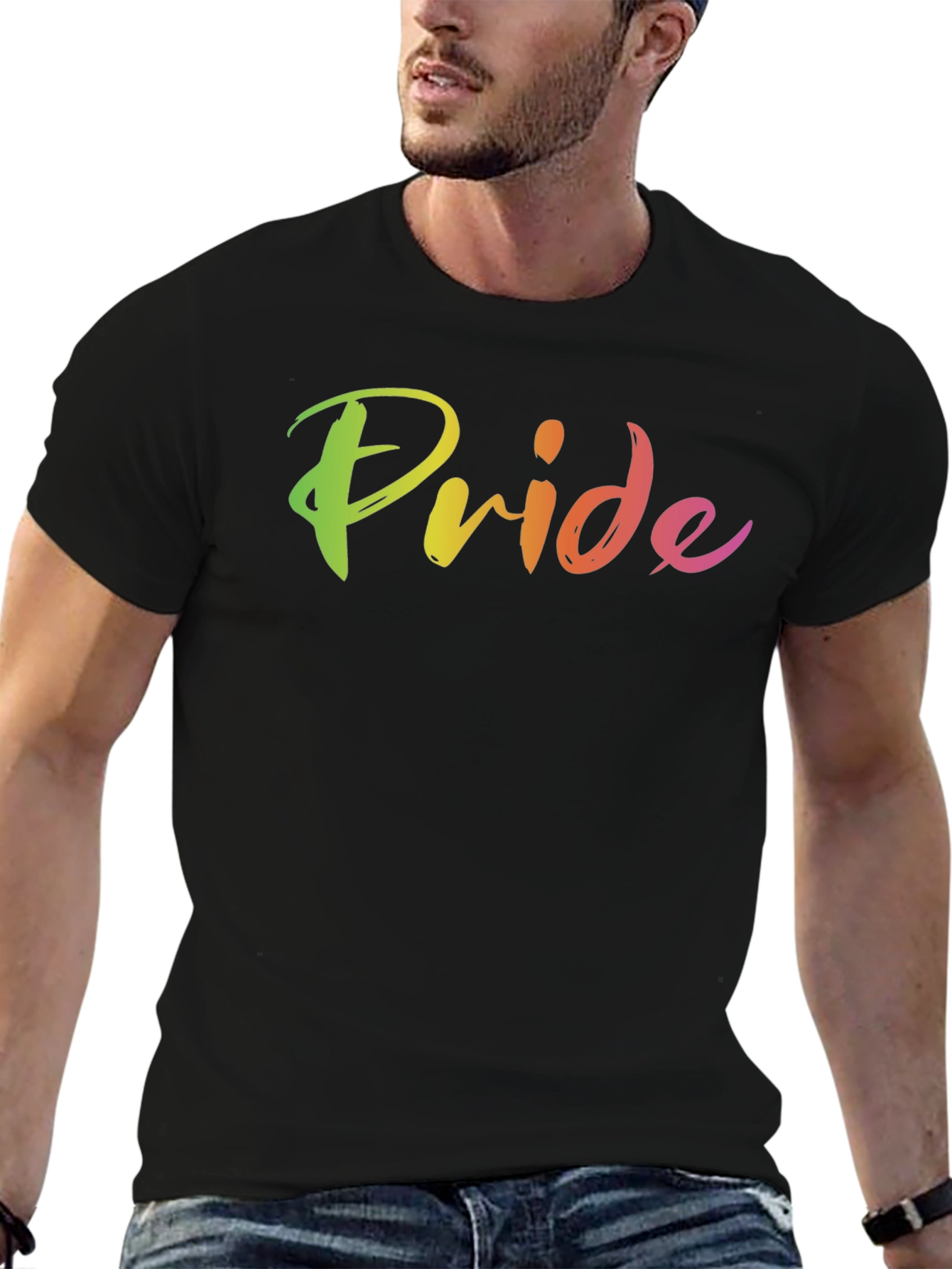 Rainbow Pride Graphic T-Shirt