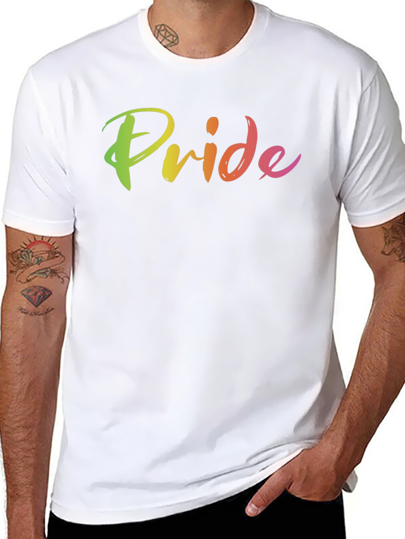 Rainbow Pride Graphic T-Shirt