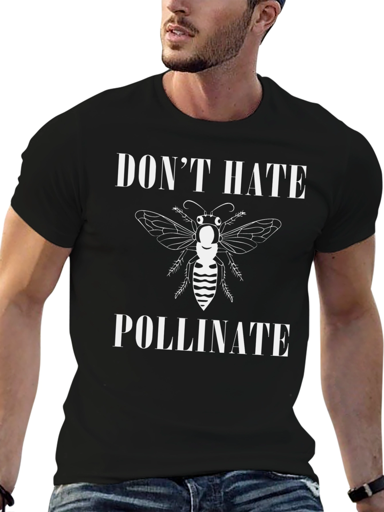 Dont Hate Pollinate Graphic Tee