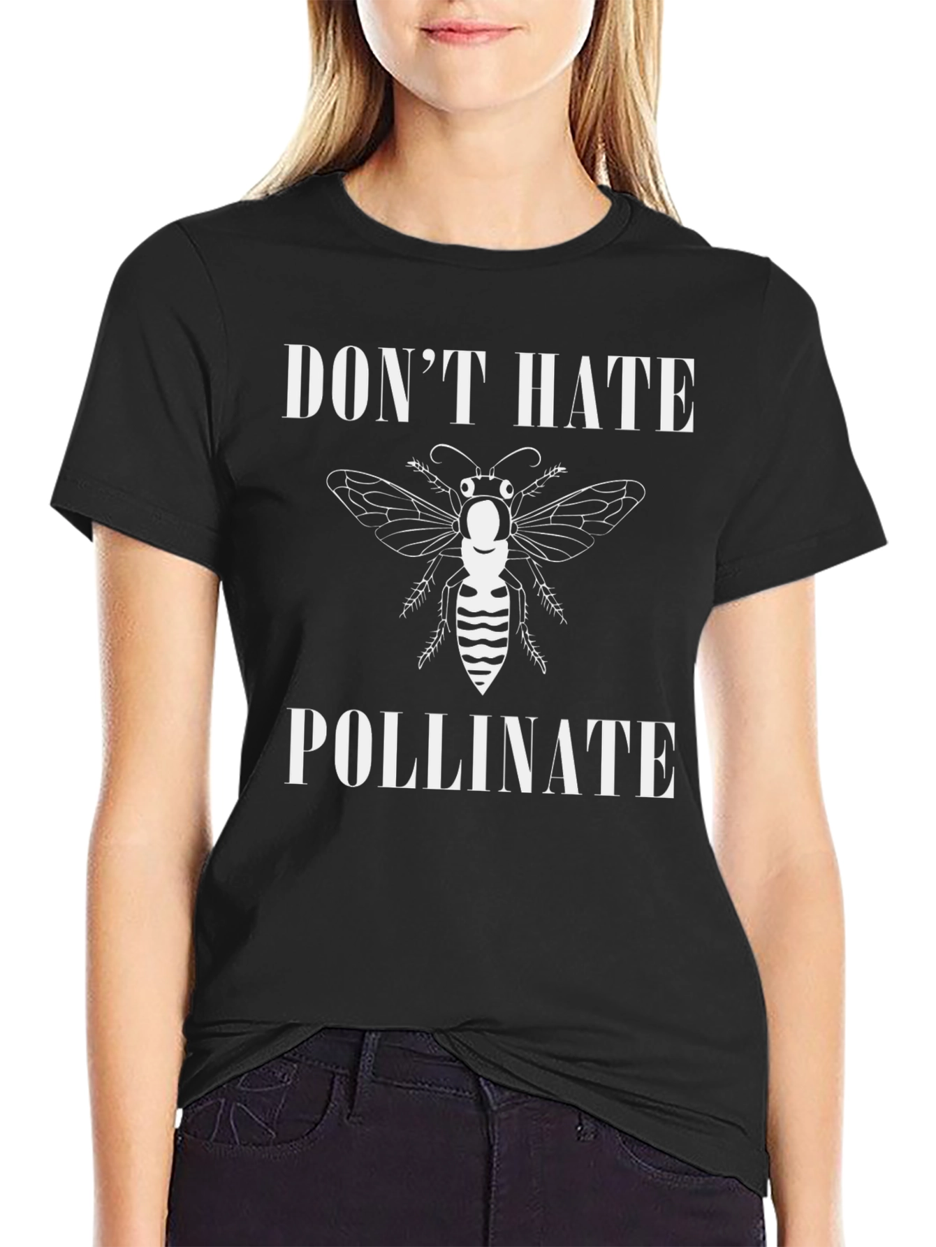 Dont Hate Pollinate Graphic Tee