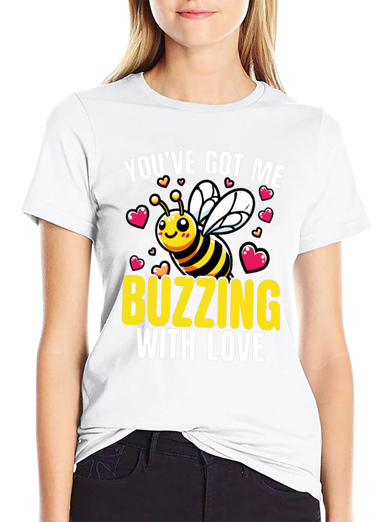 Buzzing With Love Graphic T-Shirt