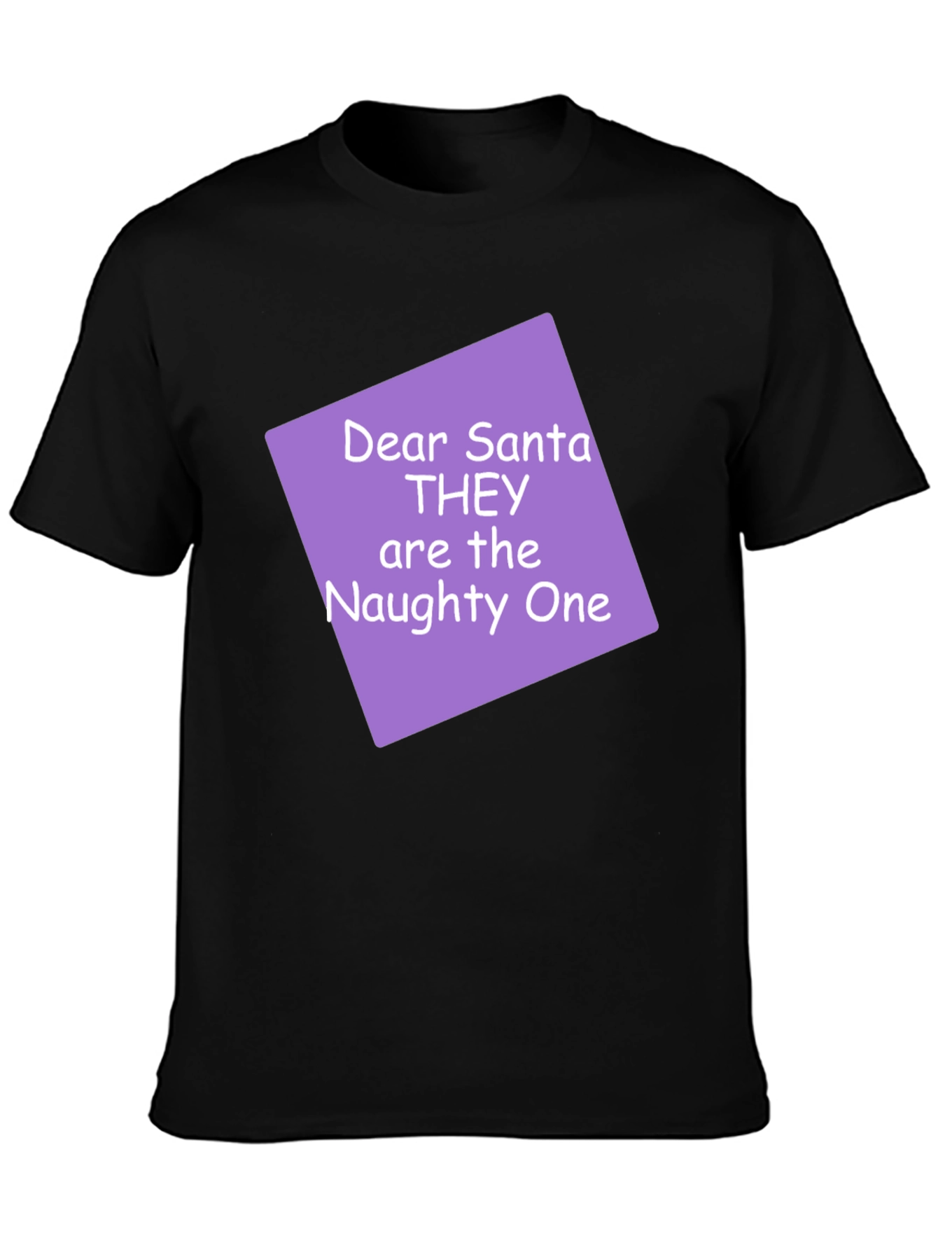 Naughty One T-Shirt - Dear Santa Holiday Tee