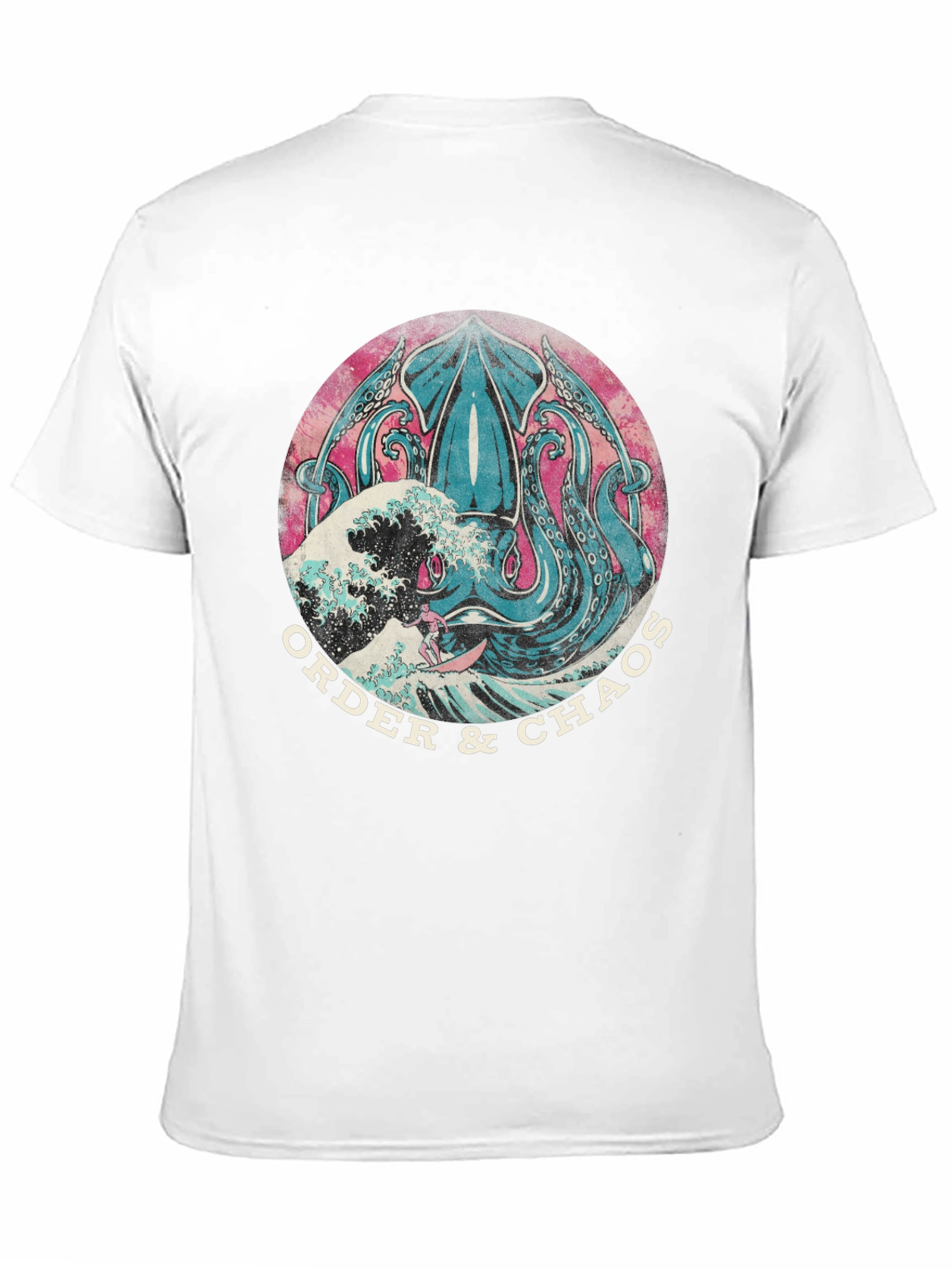 Order & Chaos Squid Graphic Tee - Black