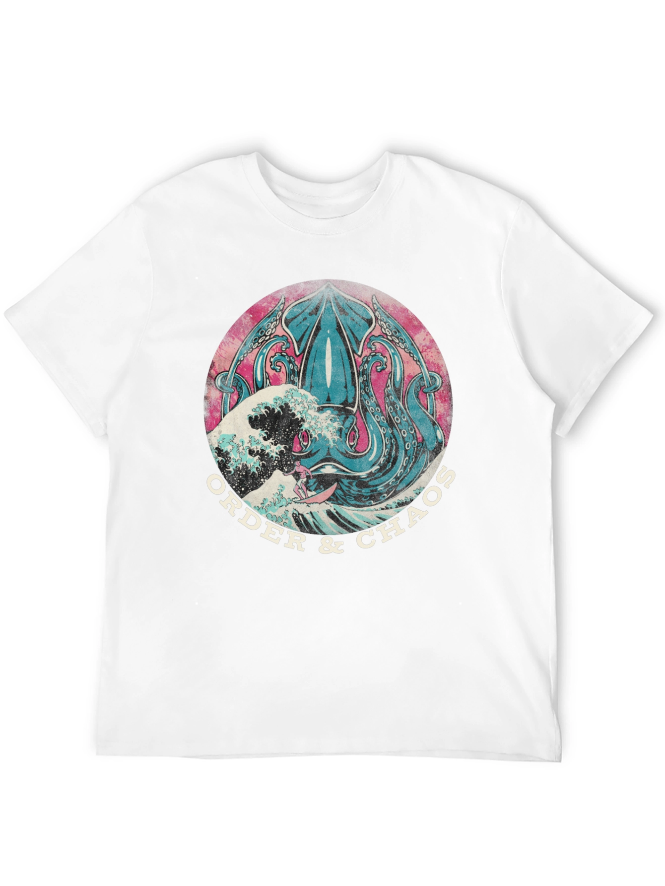 Order & Chaos Squid Graphic Tee - Black