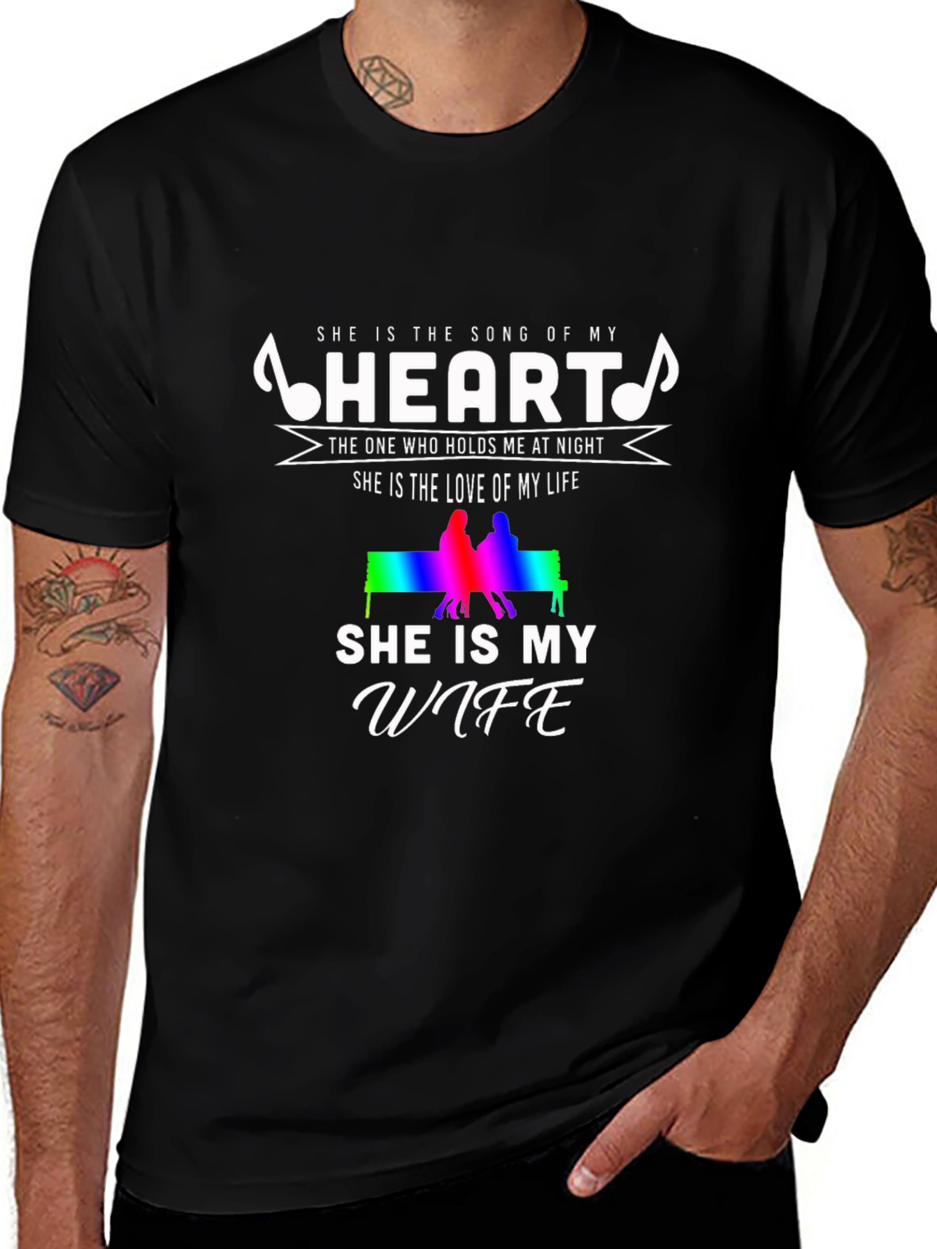 Song of My Heart Wife T-Shirt