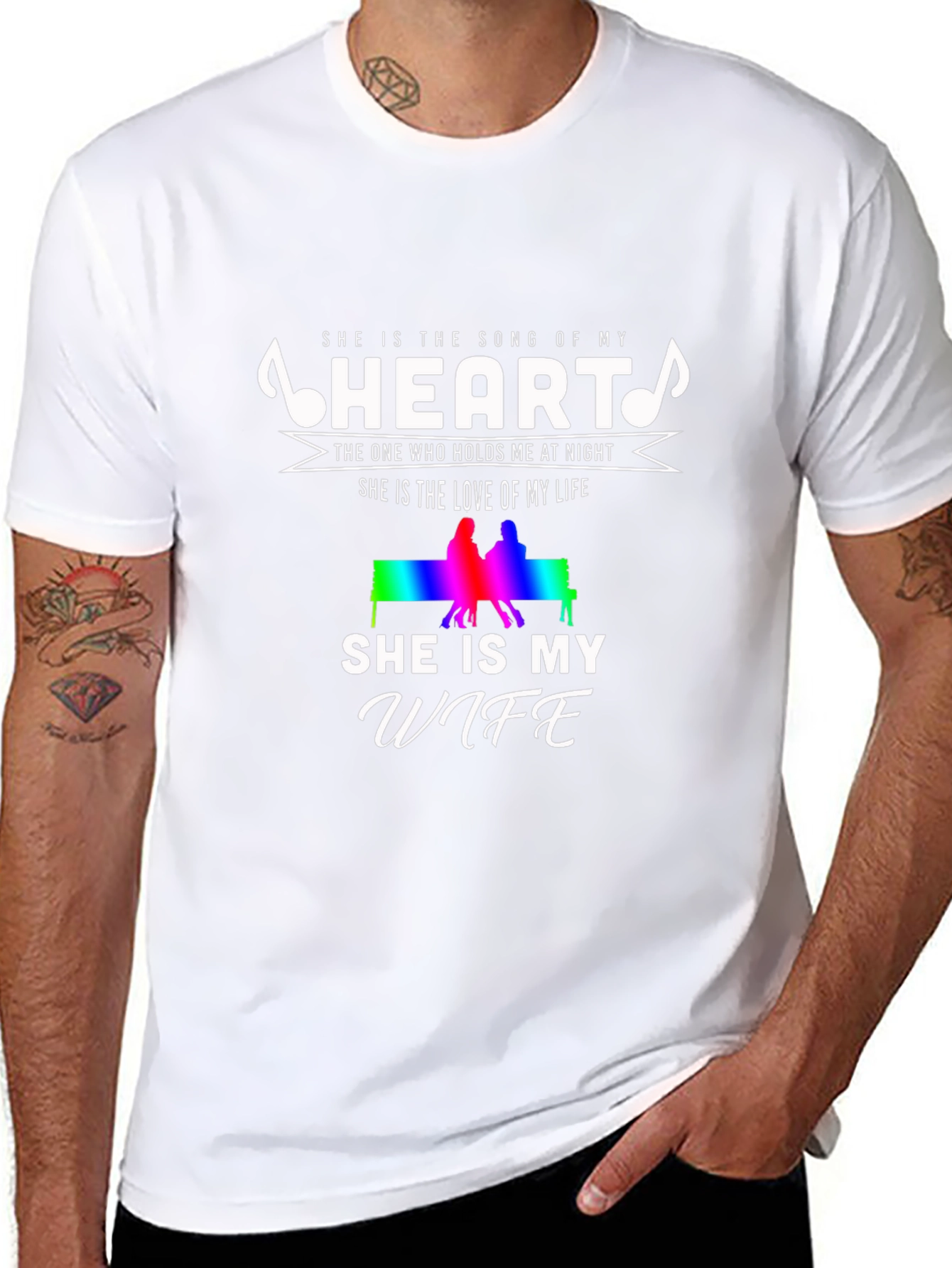Song of My Heart Wife T-Shirt