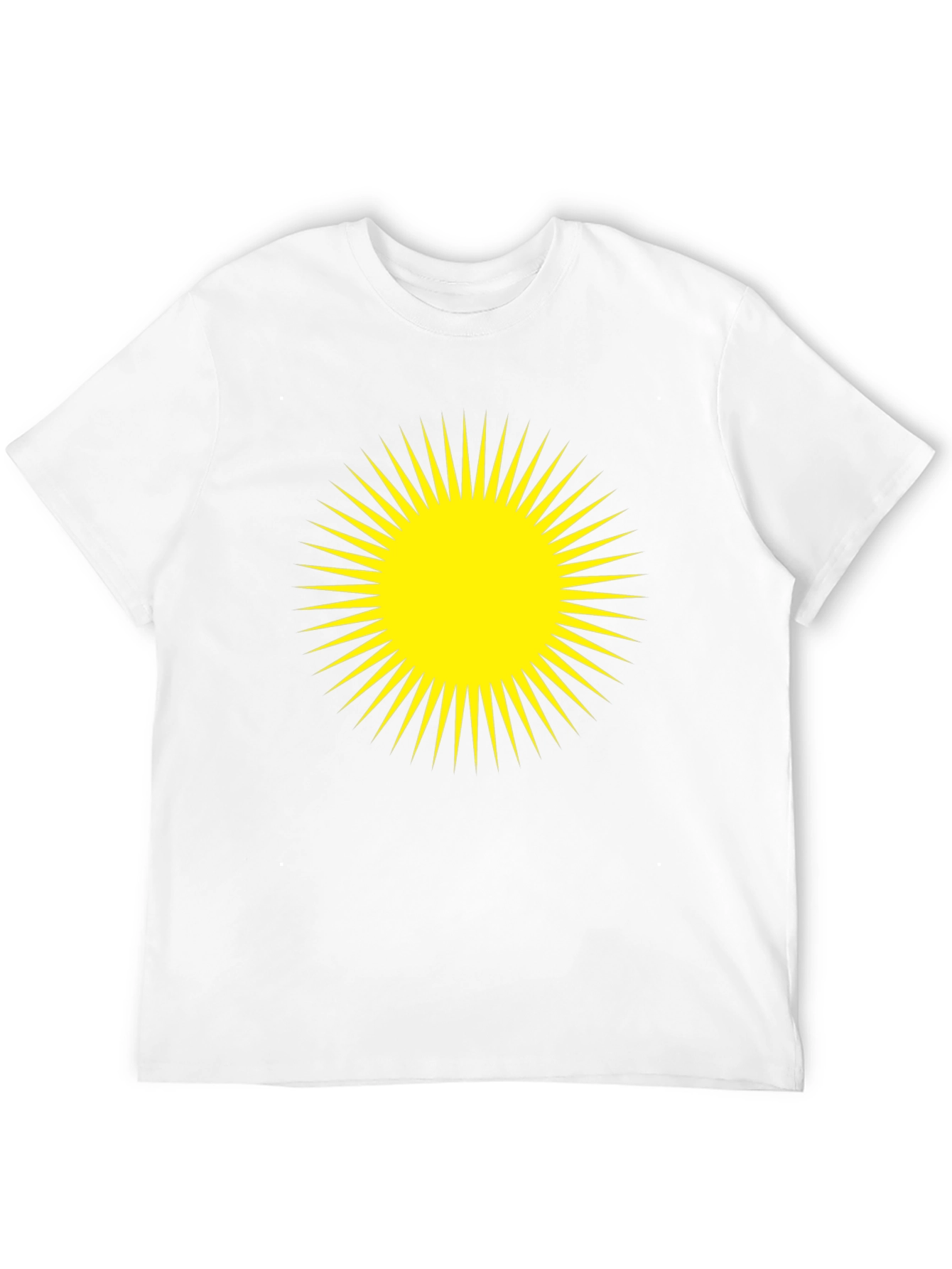 Radiant Sun Graphic Black T-Shirt