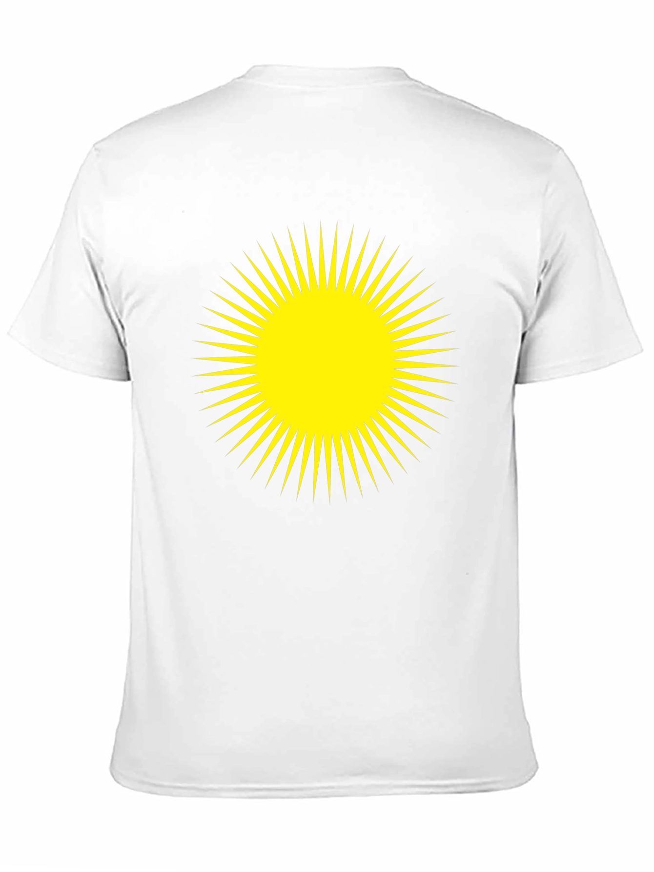 Radiant Sun Graphic Black T-Shirt