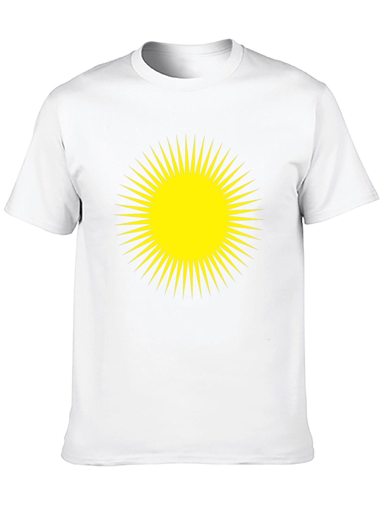 Radiant Sun Graphic Black T-Shirt