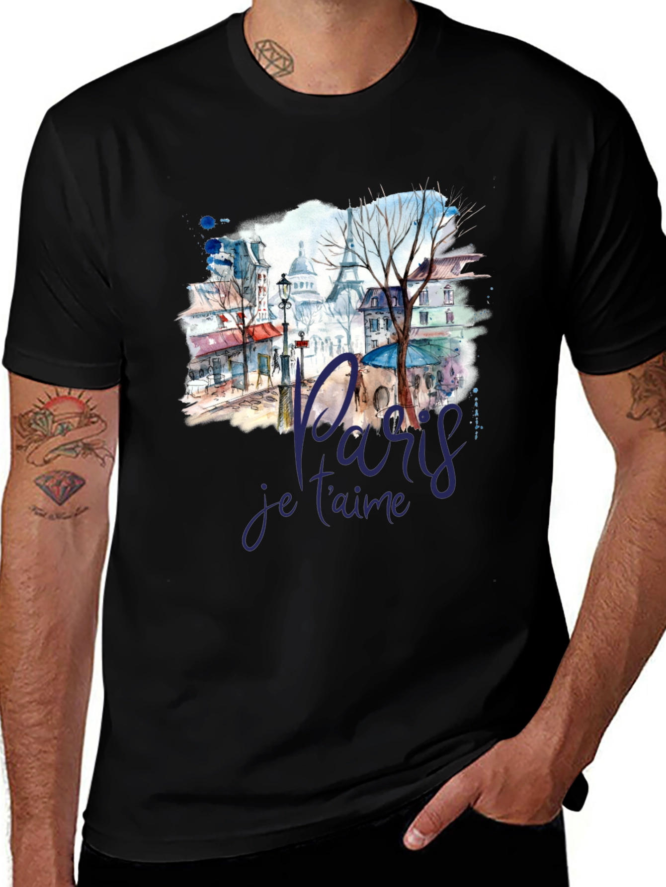 Paris Je taime Graphic T-Shirt