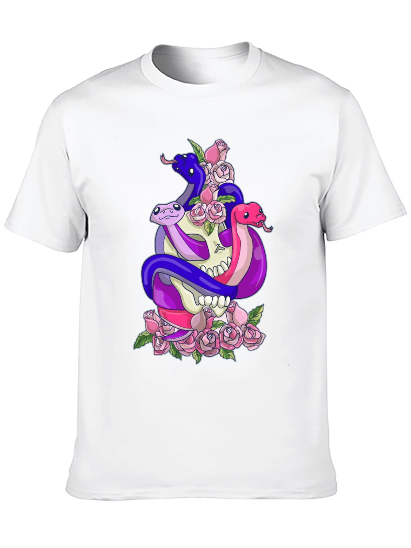 Skull & Snakes Graphic Tee - Unisex