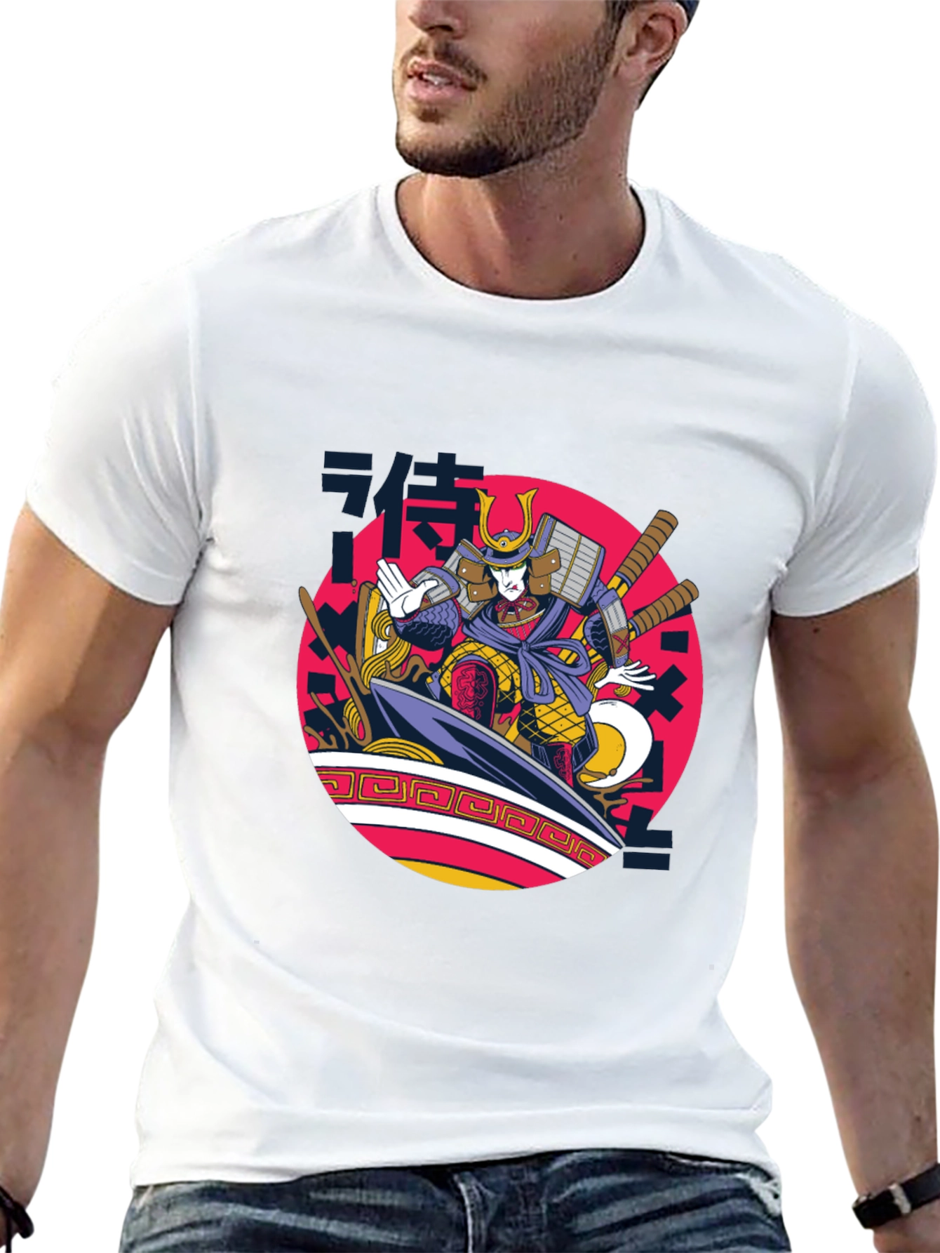 Samurai Ramen Graphic Tee