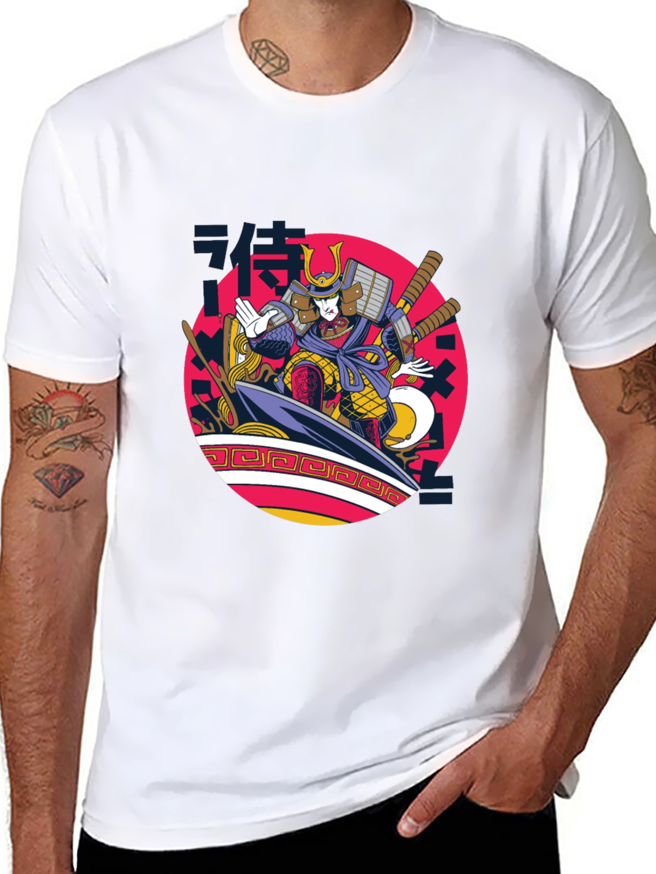 Samurai Ramen Graphic Tee