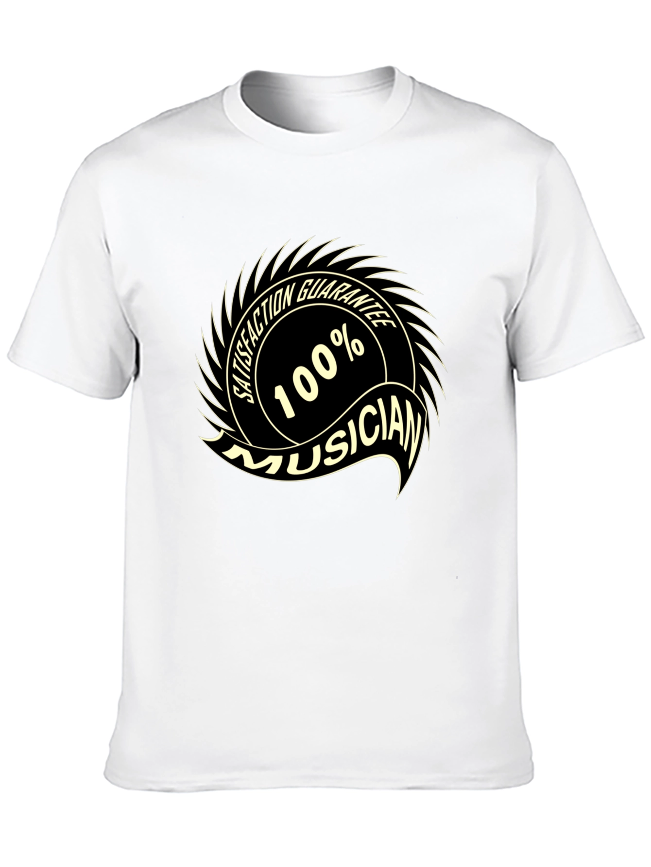 100% Musician Black T-Shirt