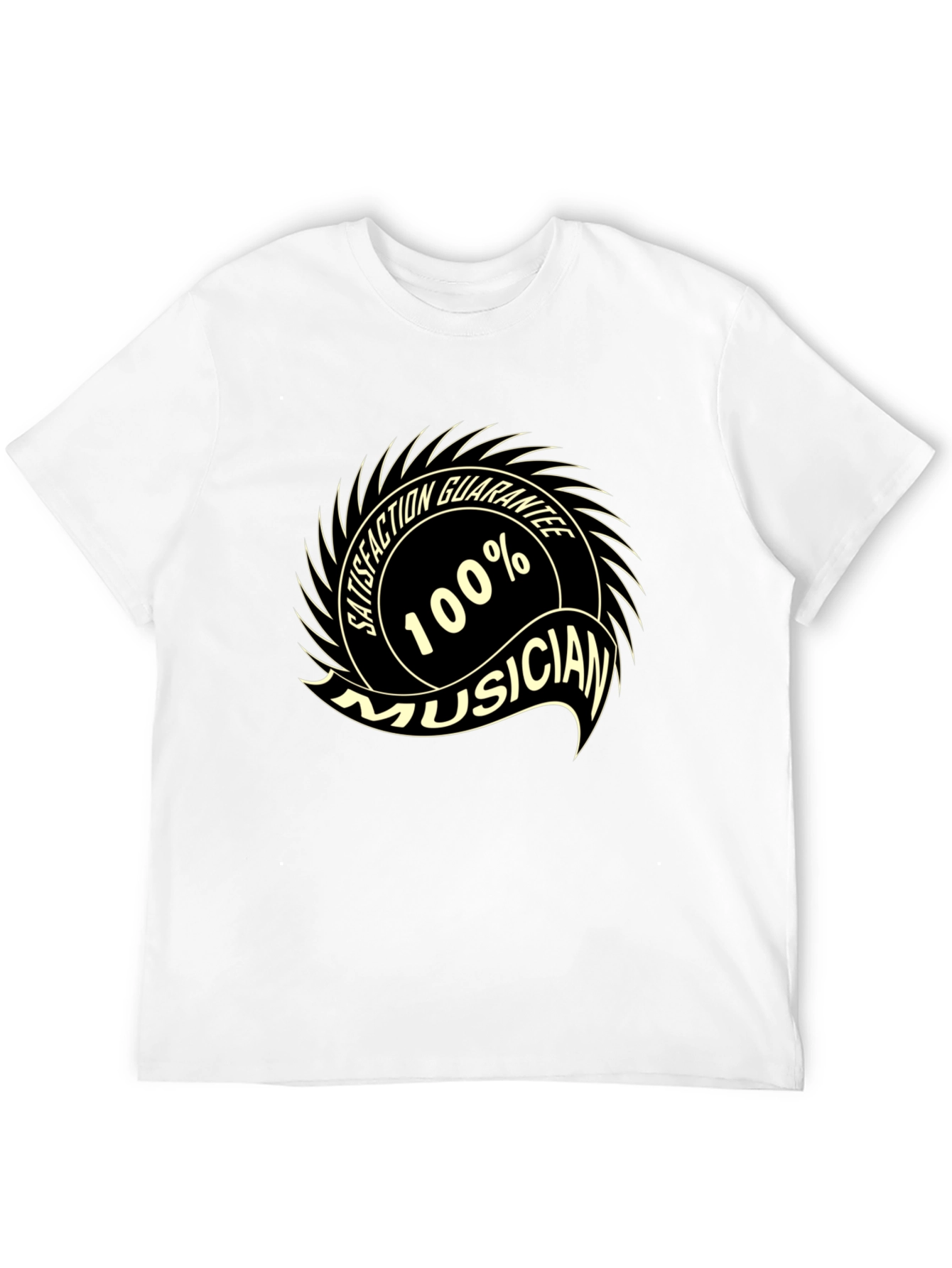 100% Musician Black T-Shirt