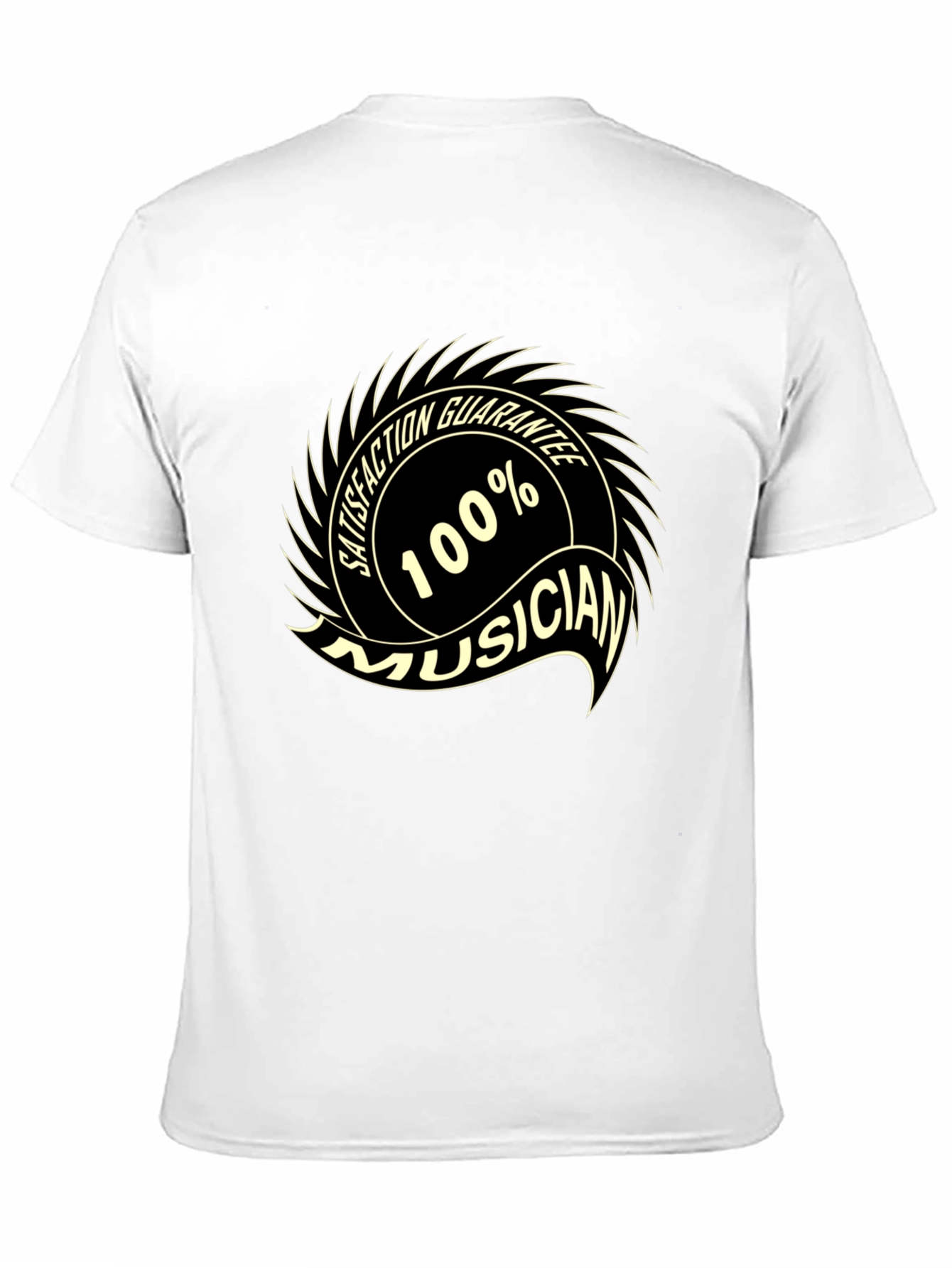 100% Musician Black T-Shirt