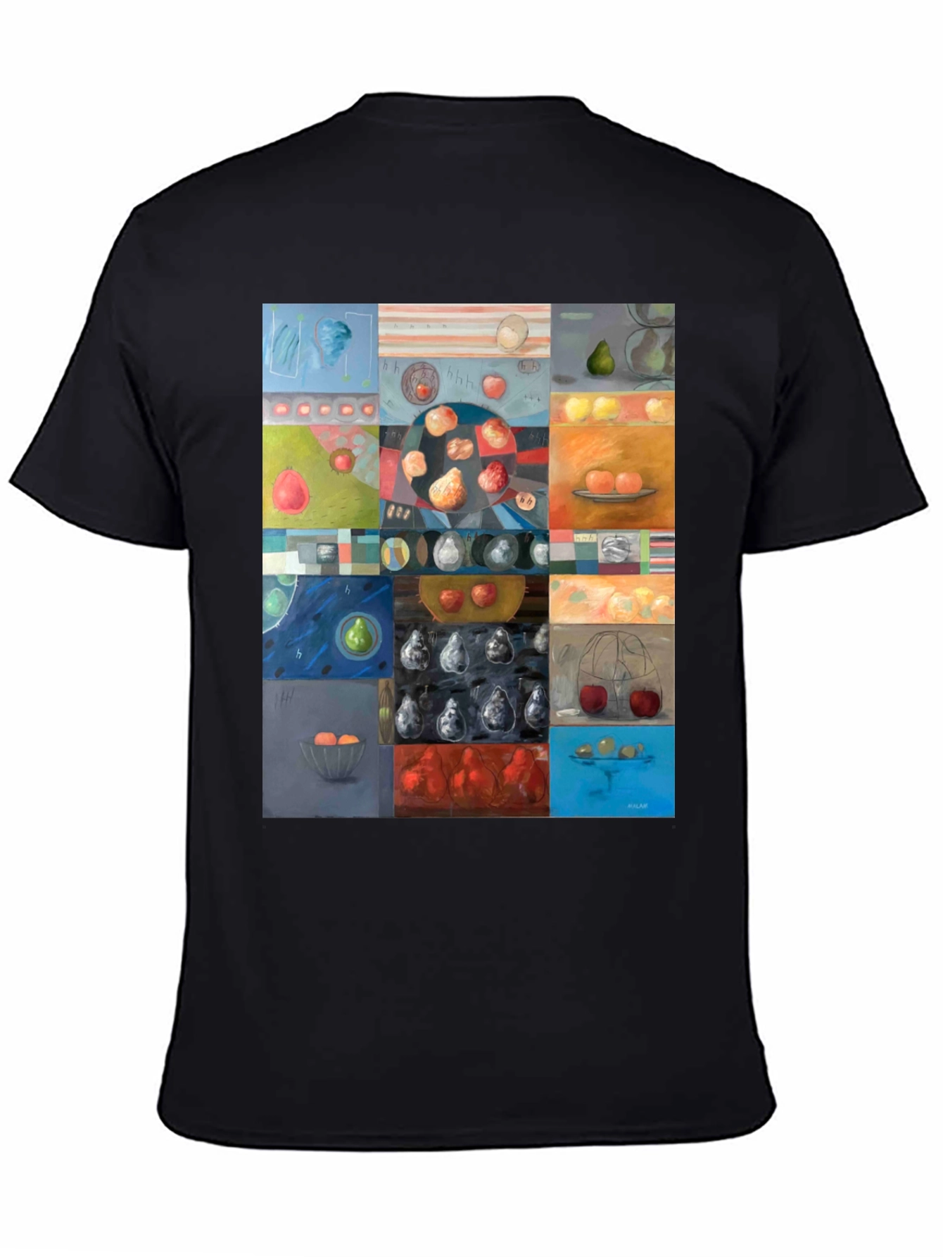 Abstract Fruit Still Life Graphic T-Shirt