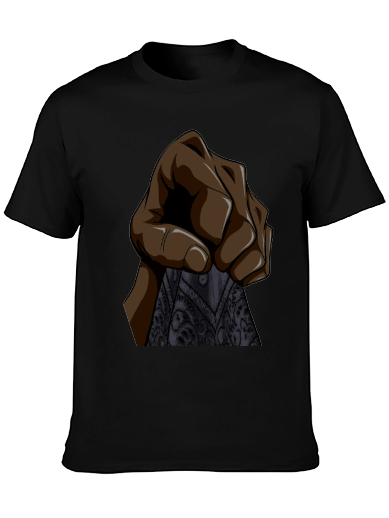 Graphic Tee: Hand Holding Bandana
