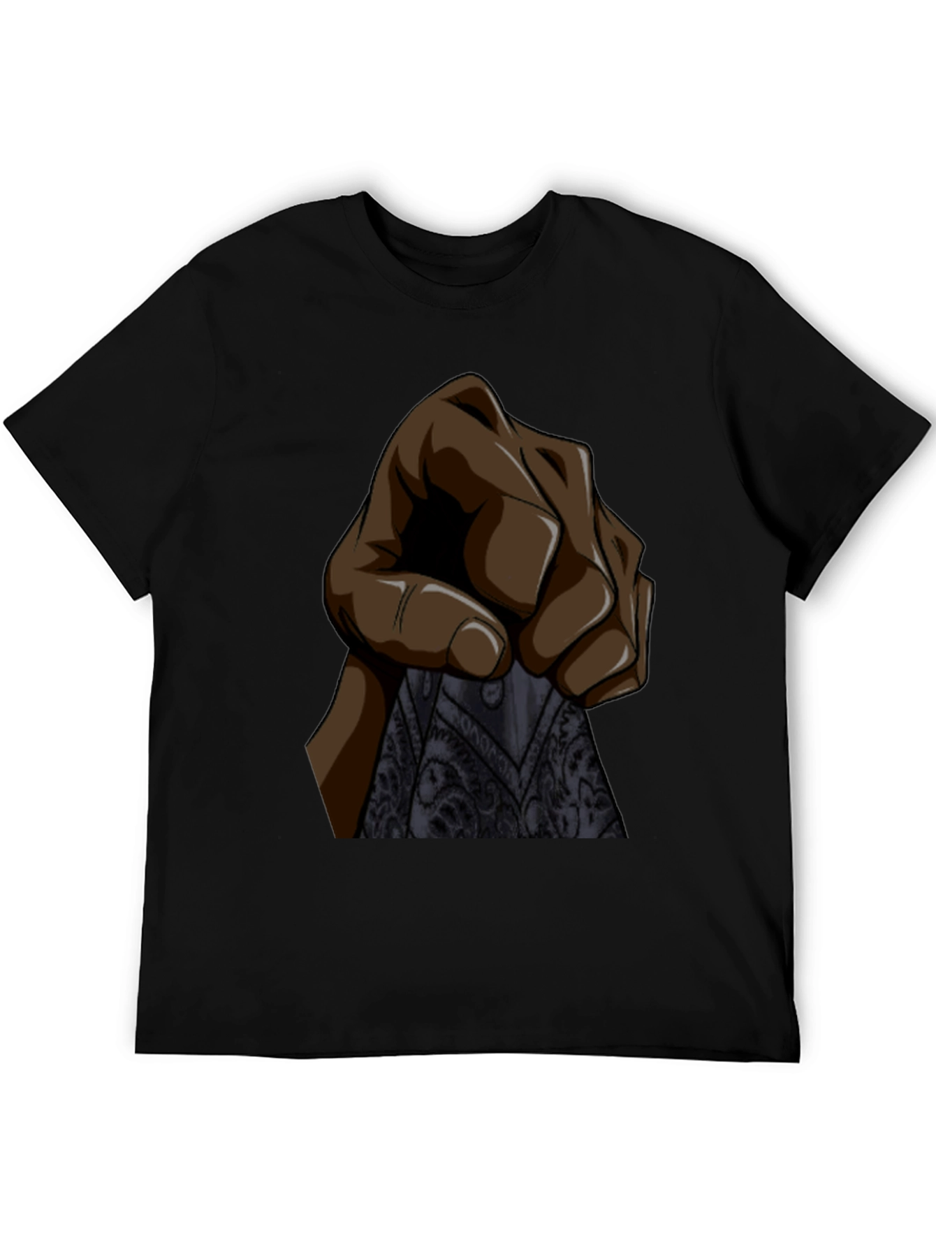 Graphic Tee: Hand Holding Bandana