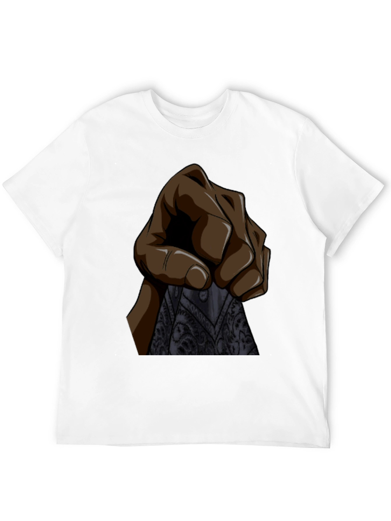 Graphic Tee: Hand Holding Bandana