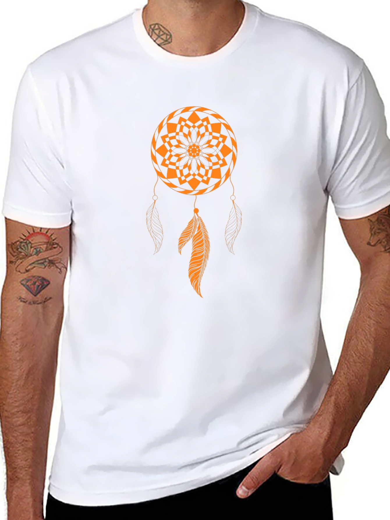 Dreamcatcher Graphic Black T-Shirt