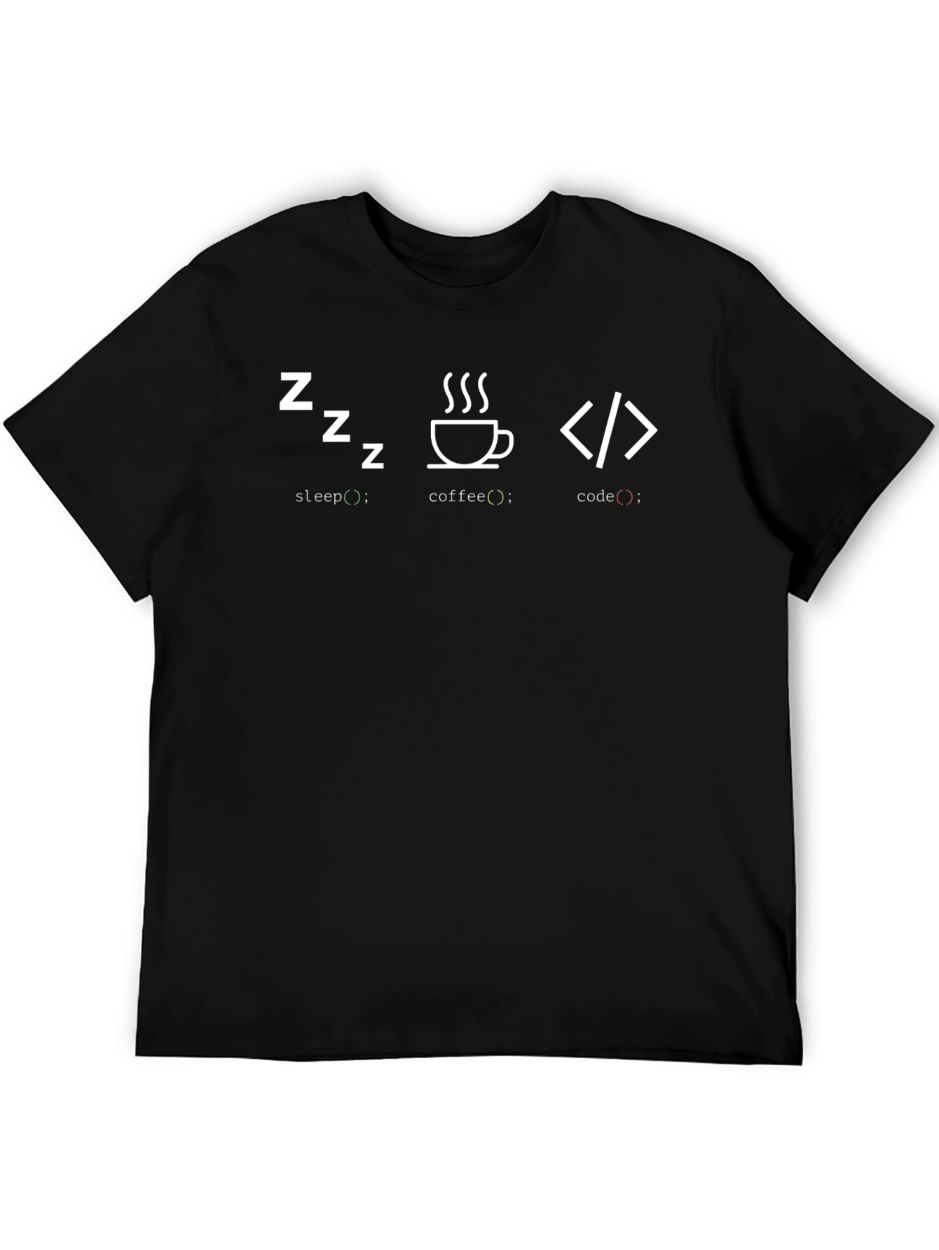 Sleep Coffee Code T-Shirt Programmer Shirt